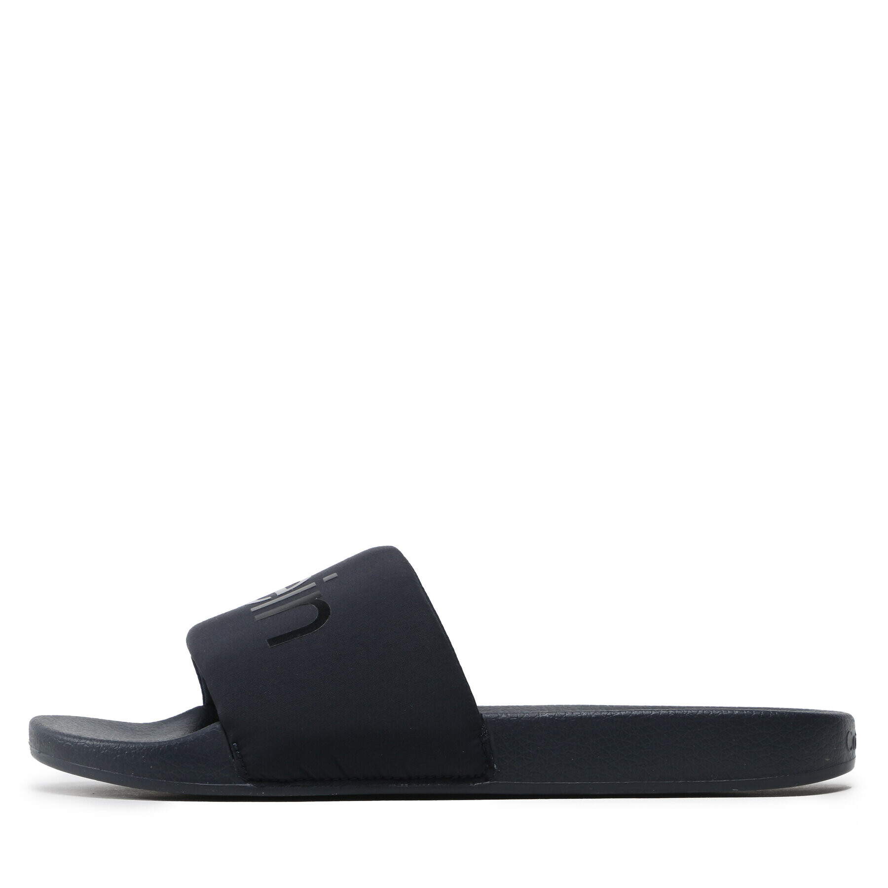 Calvin Klein Чехли Pool Slide Txt HM0HM00962 Тъмносин - Pepit.bg