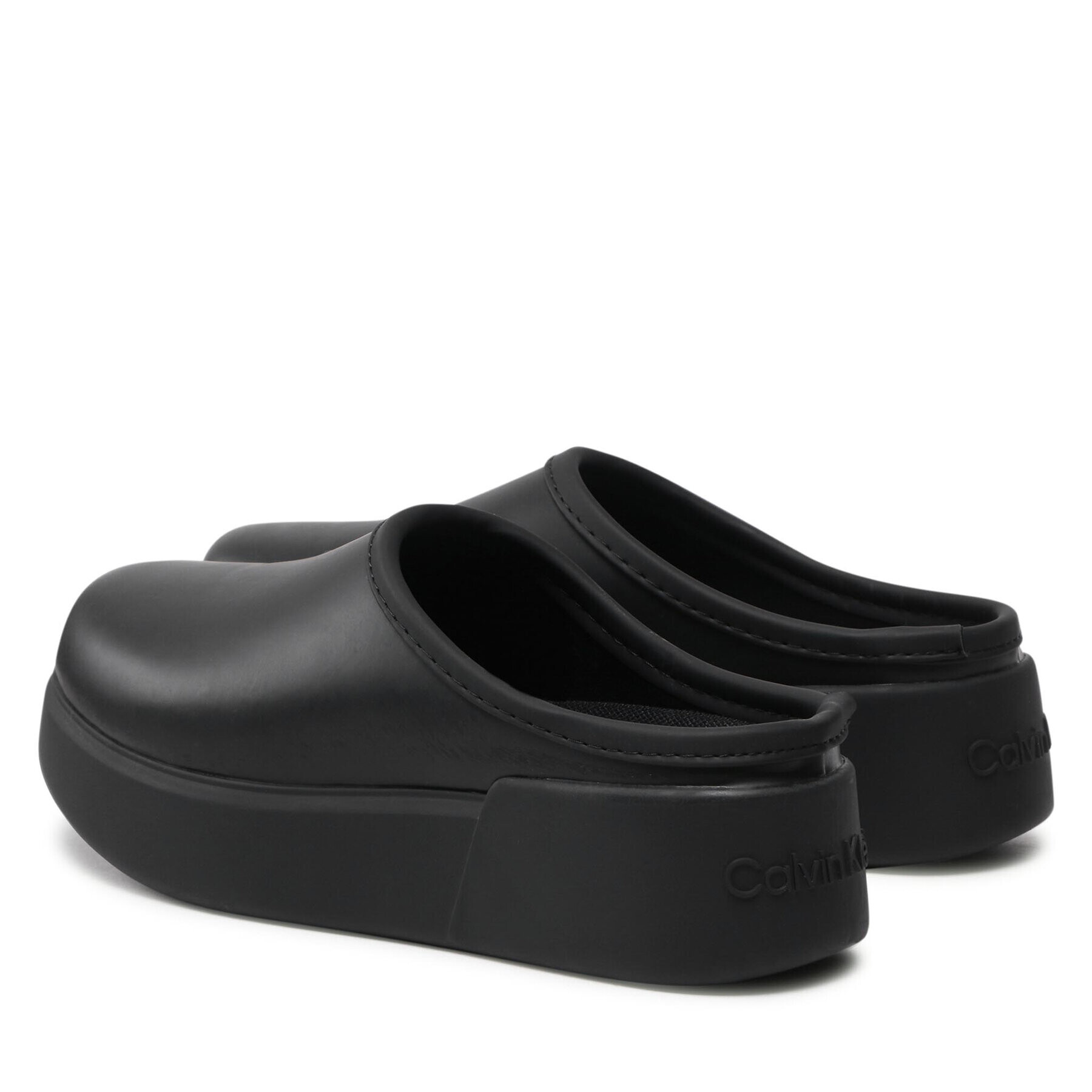 Calvin Klein Чехли Rain Clog HW0HW01266 Черен - Pepit.bg