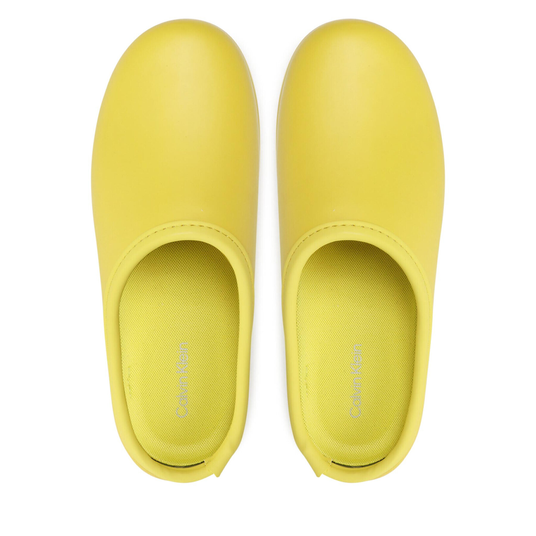 Calvin Klein Чехли Rain Clog HW0HW01266 Жълт - Pepit.bg