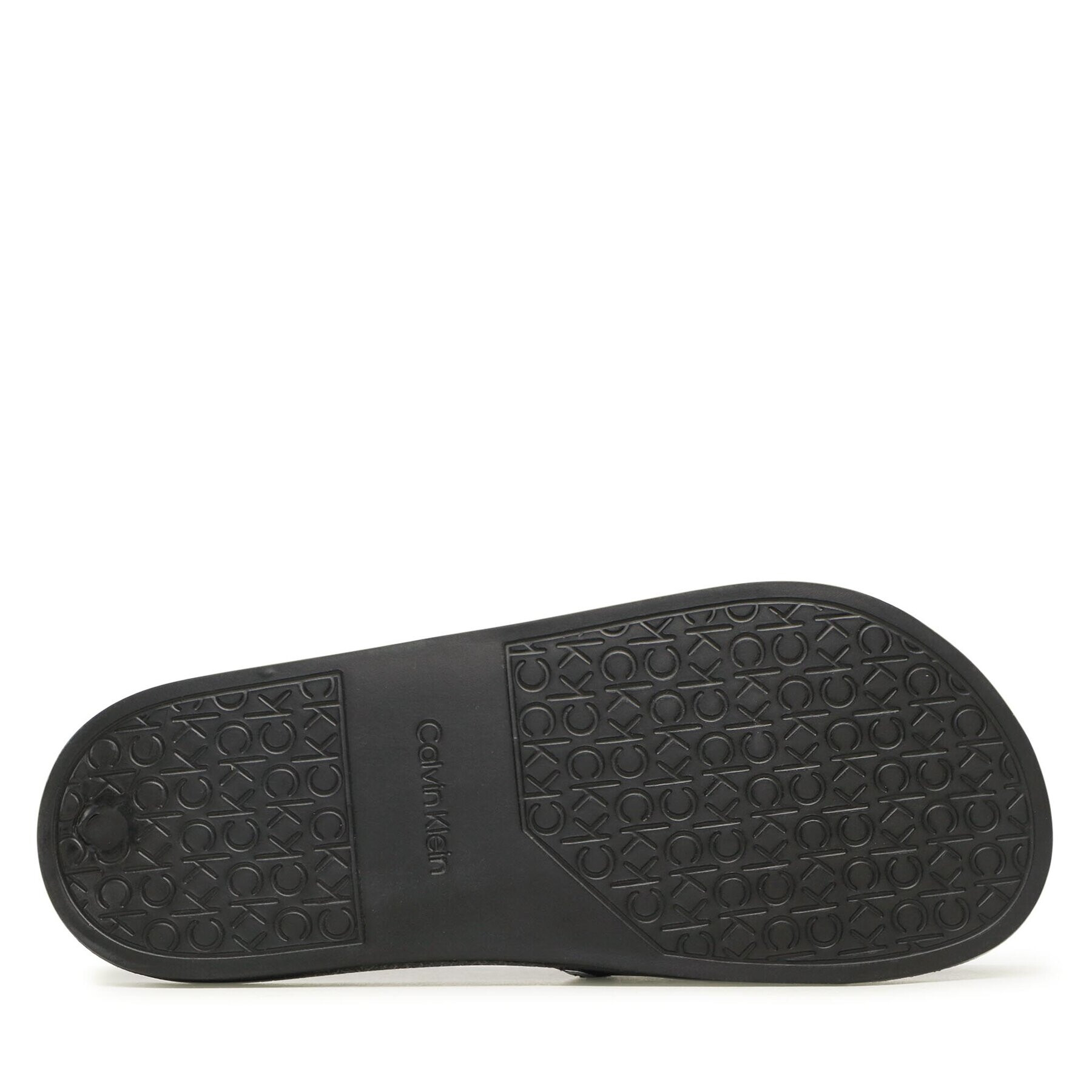 Calvin Klein Чехли Rubber Pool Slide HW0HW01526 Черен - Pepit.bg