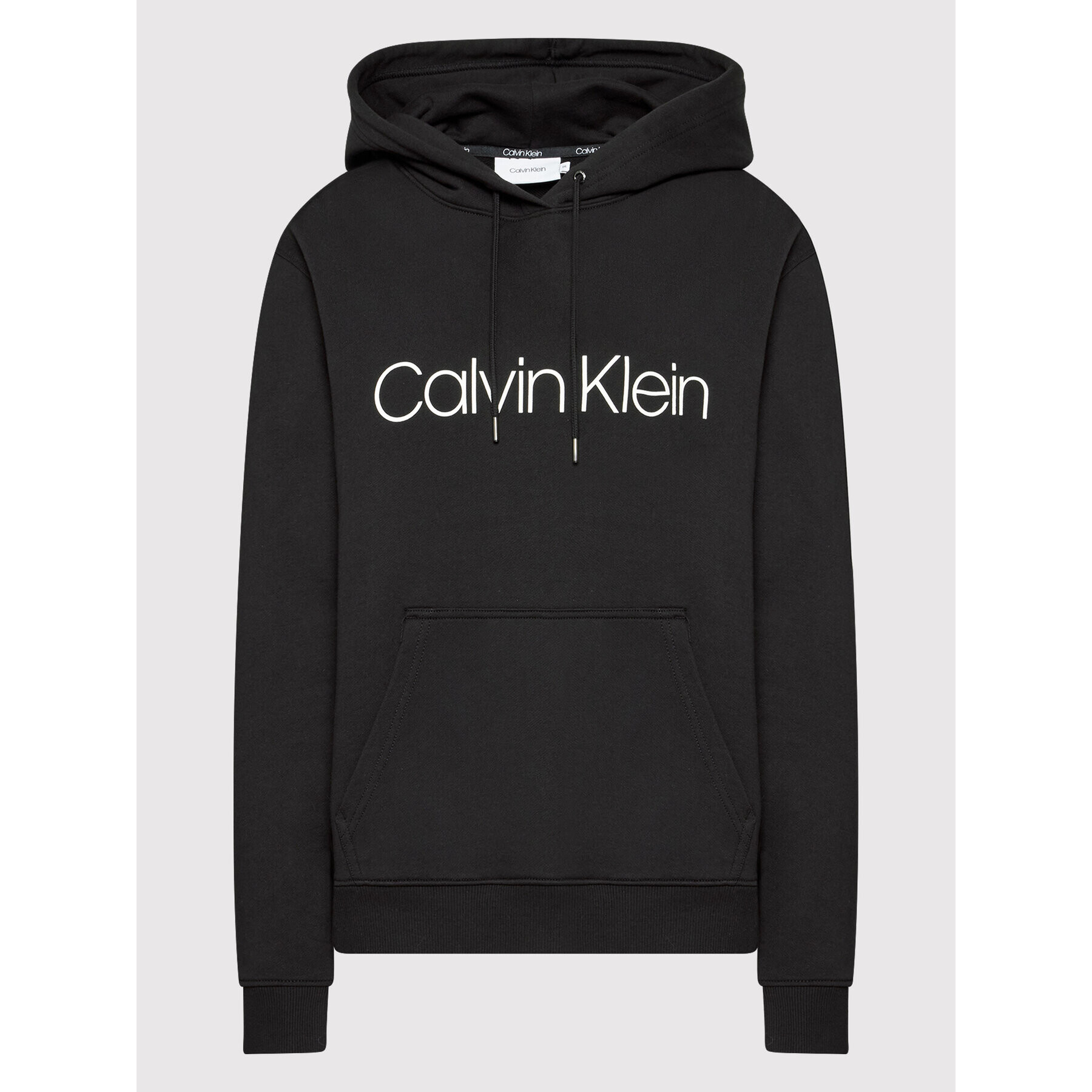 Calvin Klein Curve Суитшърт Inclusive Core Logo K20K203635 Черен Regular Fit - Pepit.bg