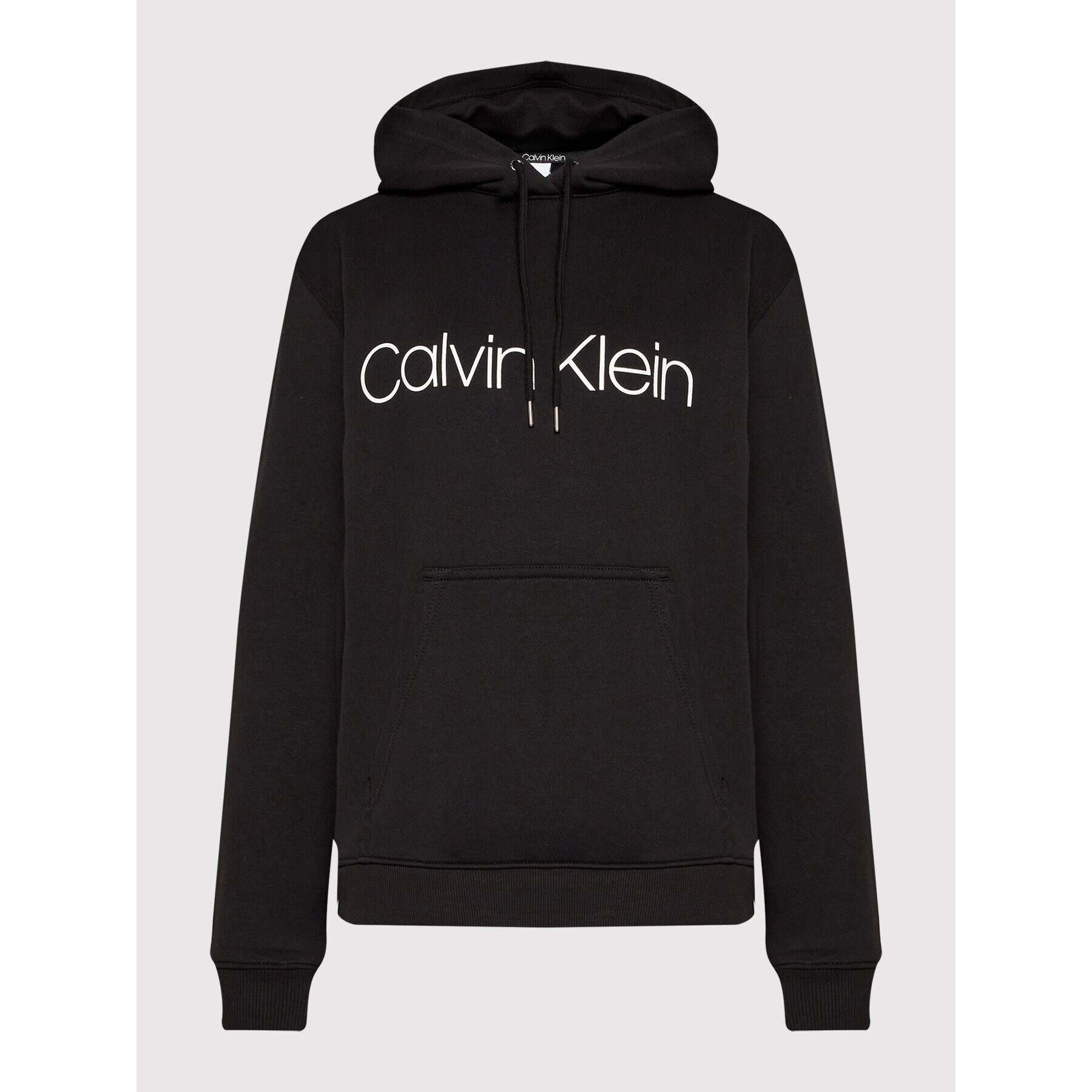 Calvin Klein Curve Суитшърт Inclusive Core Logo K20K203635 Черен Regular Fit - Pepit.bg