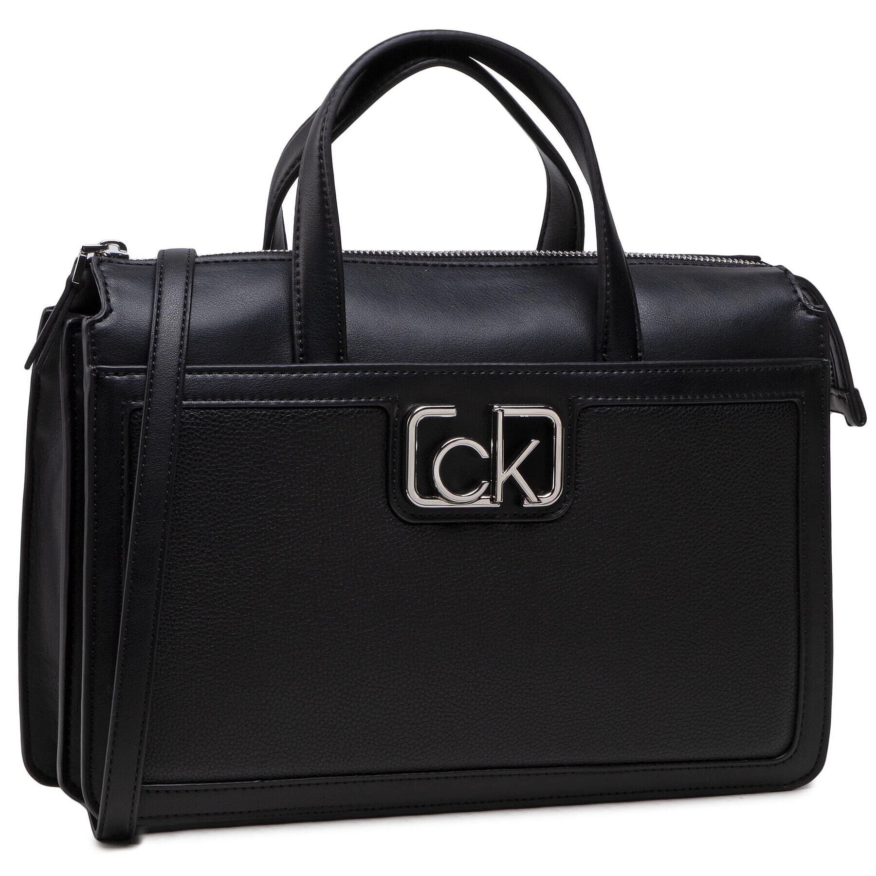 Calvin Klein Дамска чанта Business Tote K60K607893 Черен - Pepit.bg