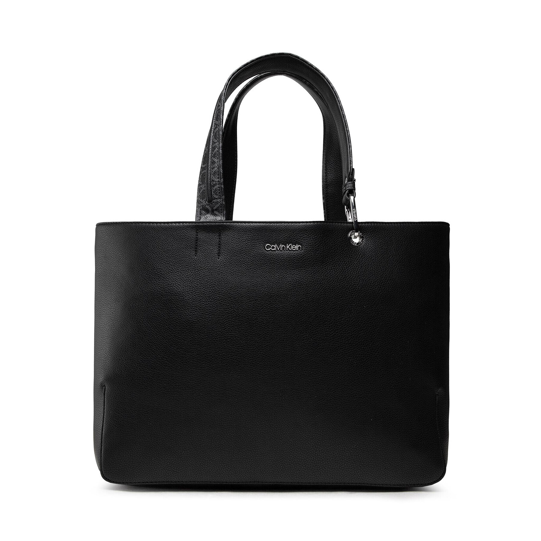 Calvin Klein Дамска чанта Ck Accent Shopper Md K60K608442 Черен - Pepit.bg