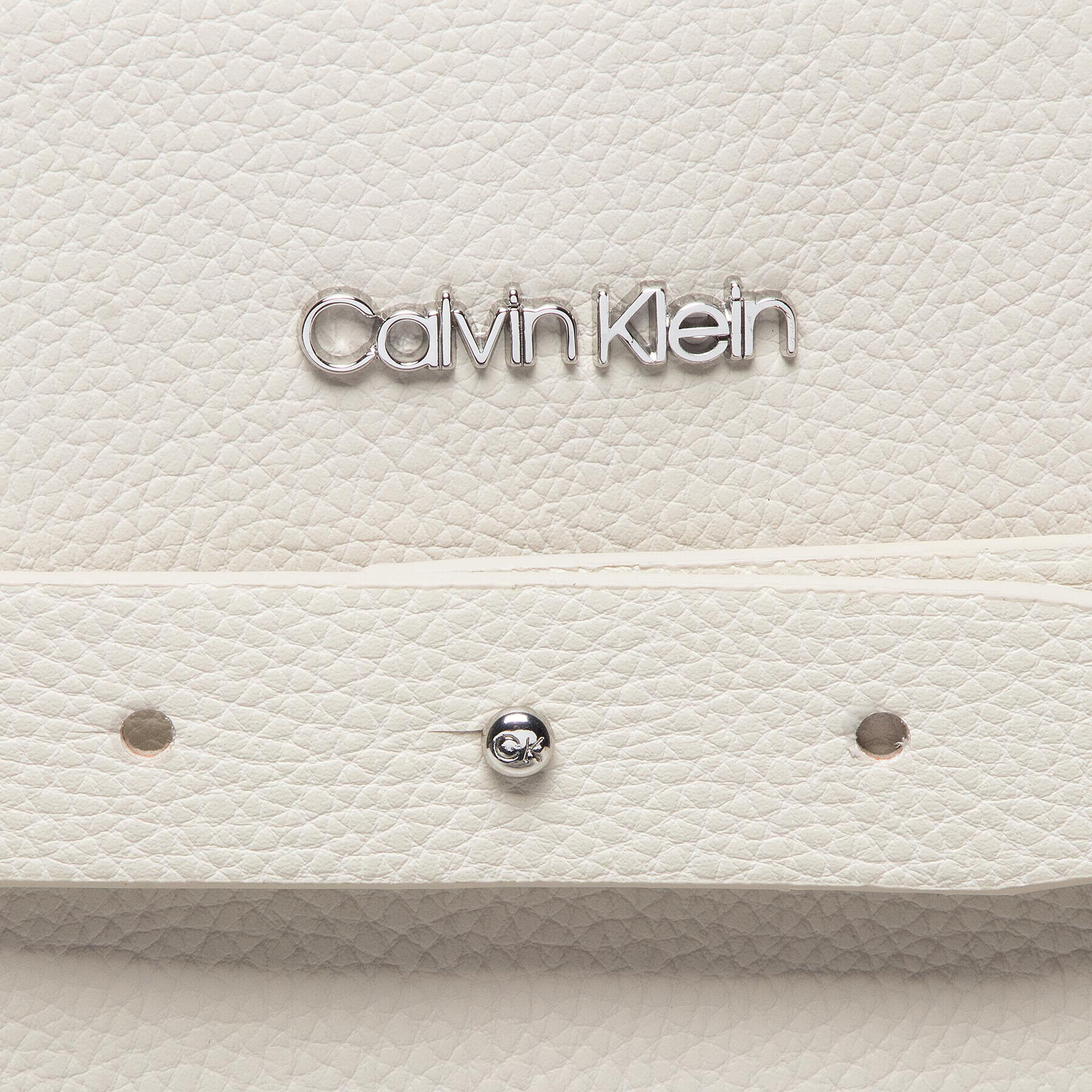 Calvin Klein Дамска чанта Ck Code Hobo K60K609904 Бял - Pepit.bg