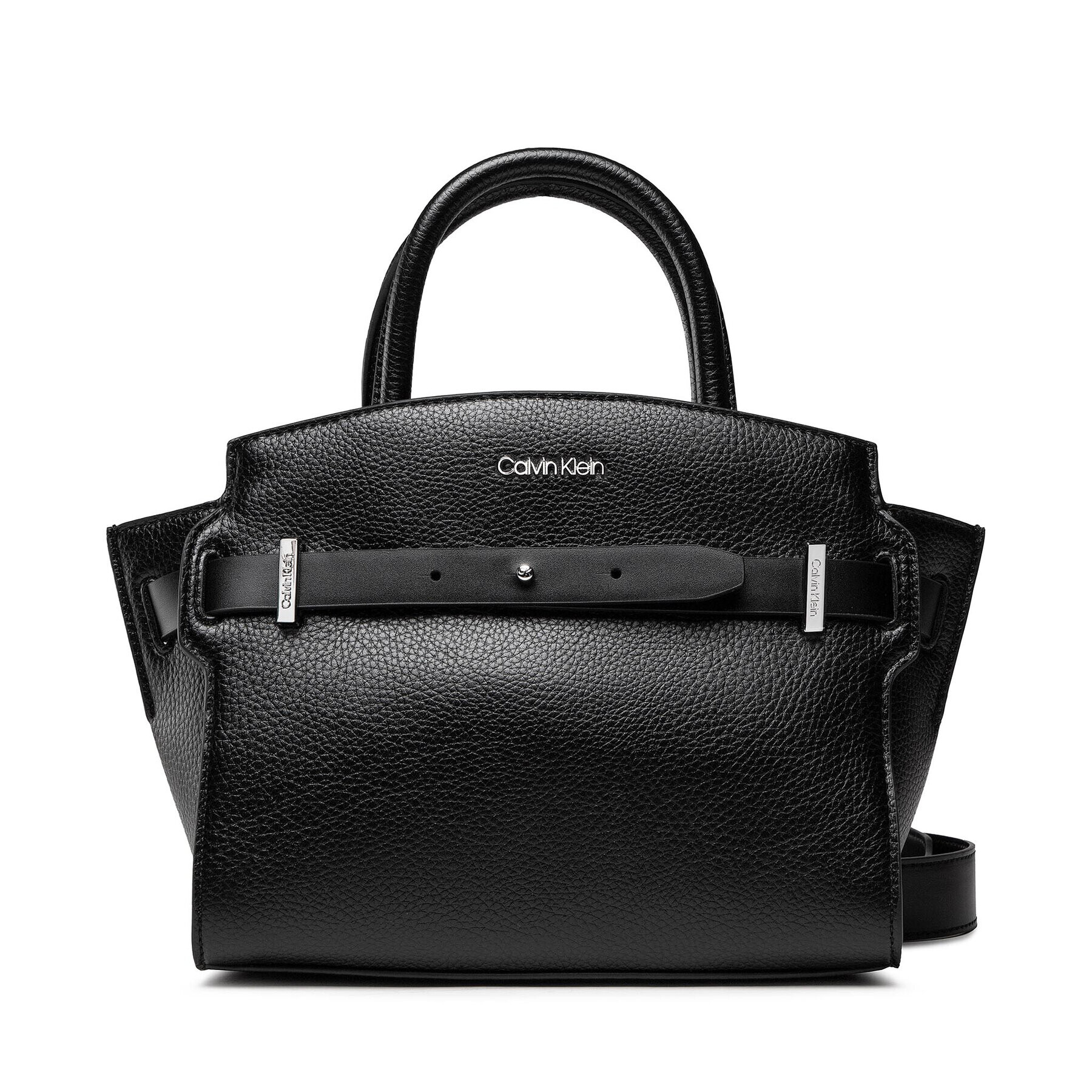 Calvin Klein Дамска чанта Ck Code Tote Sm K60K608726 Черен - Pepit.bg