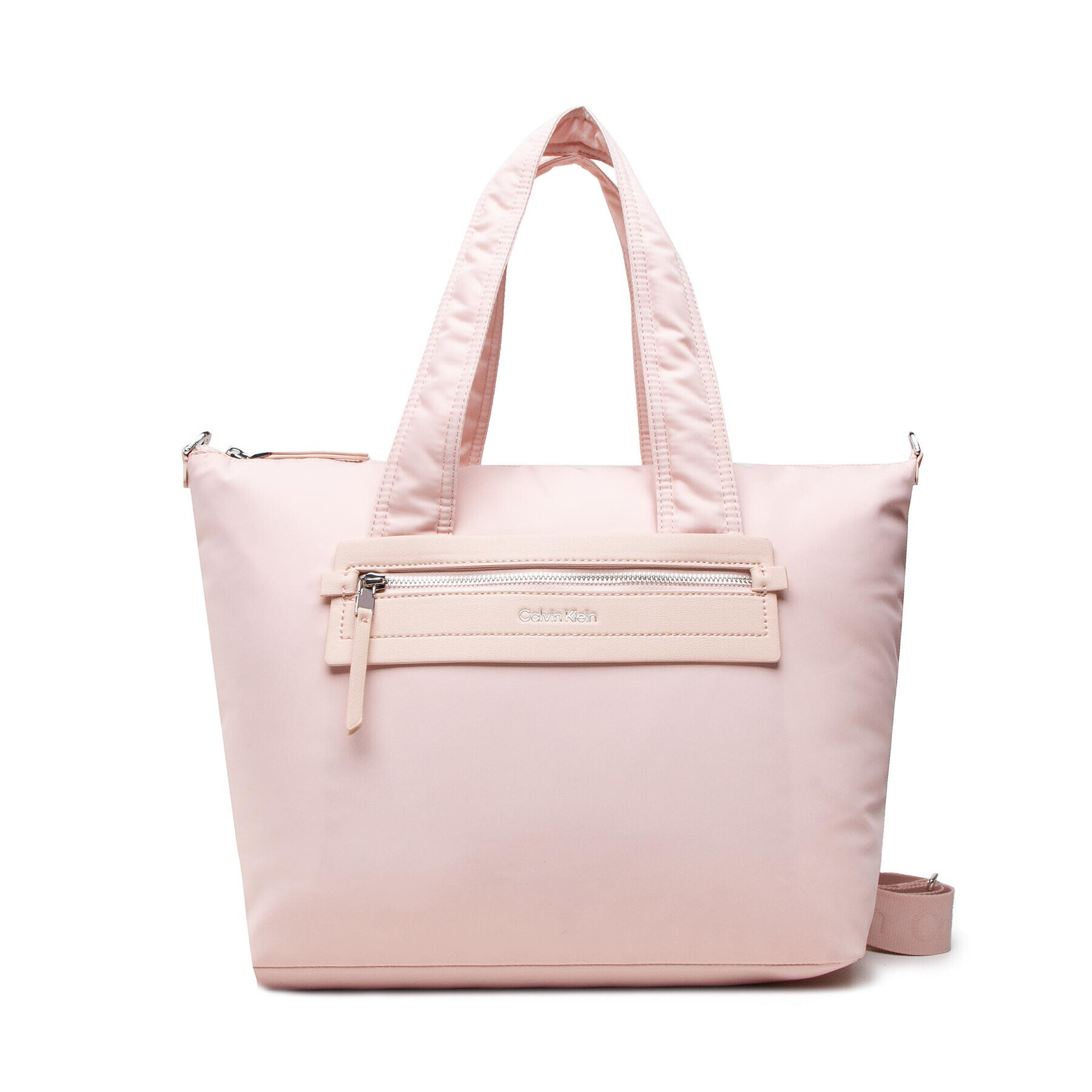 Calvin Klein Дамска чанта Ck Essential Shopper W/Zip Lg K60K609579 Розов - Pepit.bg