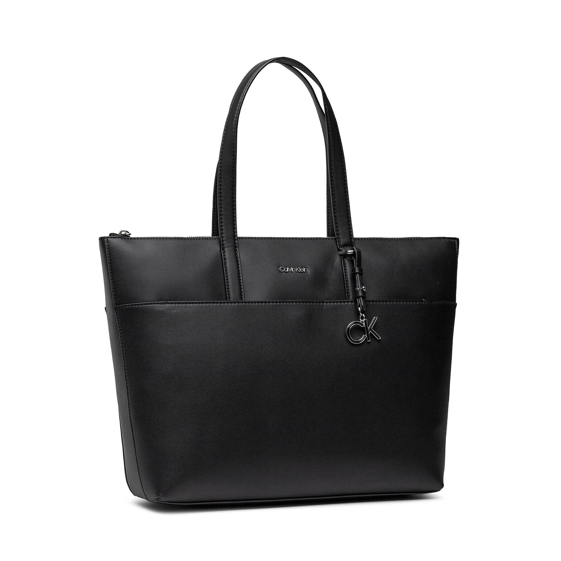 Calvin Klein Дамска чанта Ck Must Shopper Lg W/Slip Pkt K60K609675 Черен - Pepit.bg