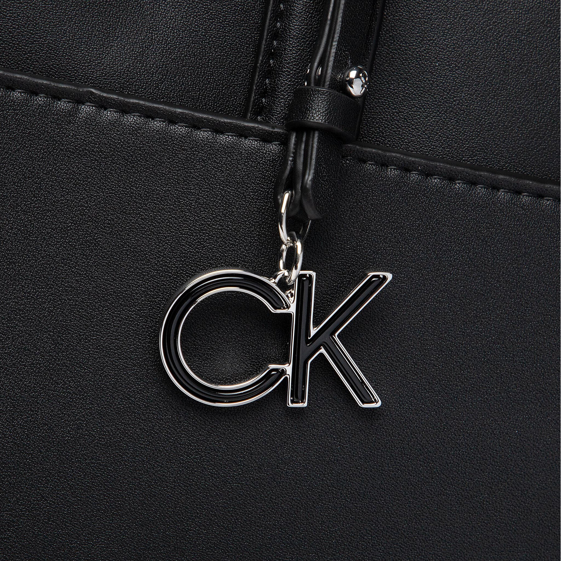 Calvin Klein Дамска чанта Ck Must Shopper Lg W/Slip Pkt K60K609675 Черен - Pepit.bg