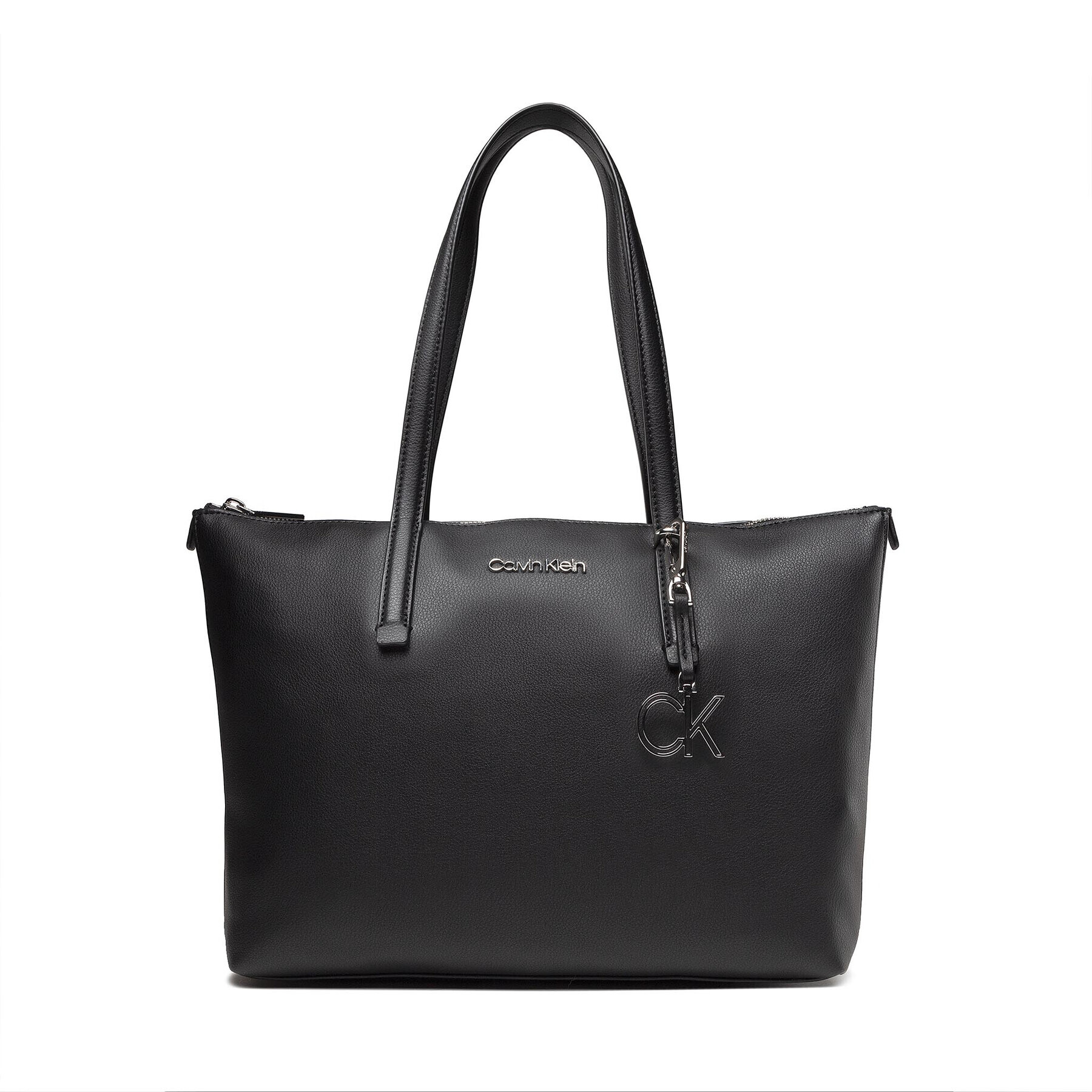 Calvin Klein Дамска чанта Ck Must Shopper Md K60K608283 Черен - Pepit.bg