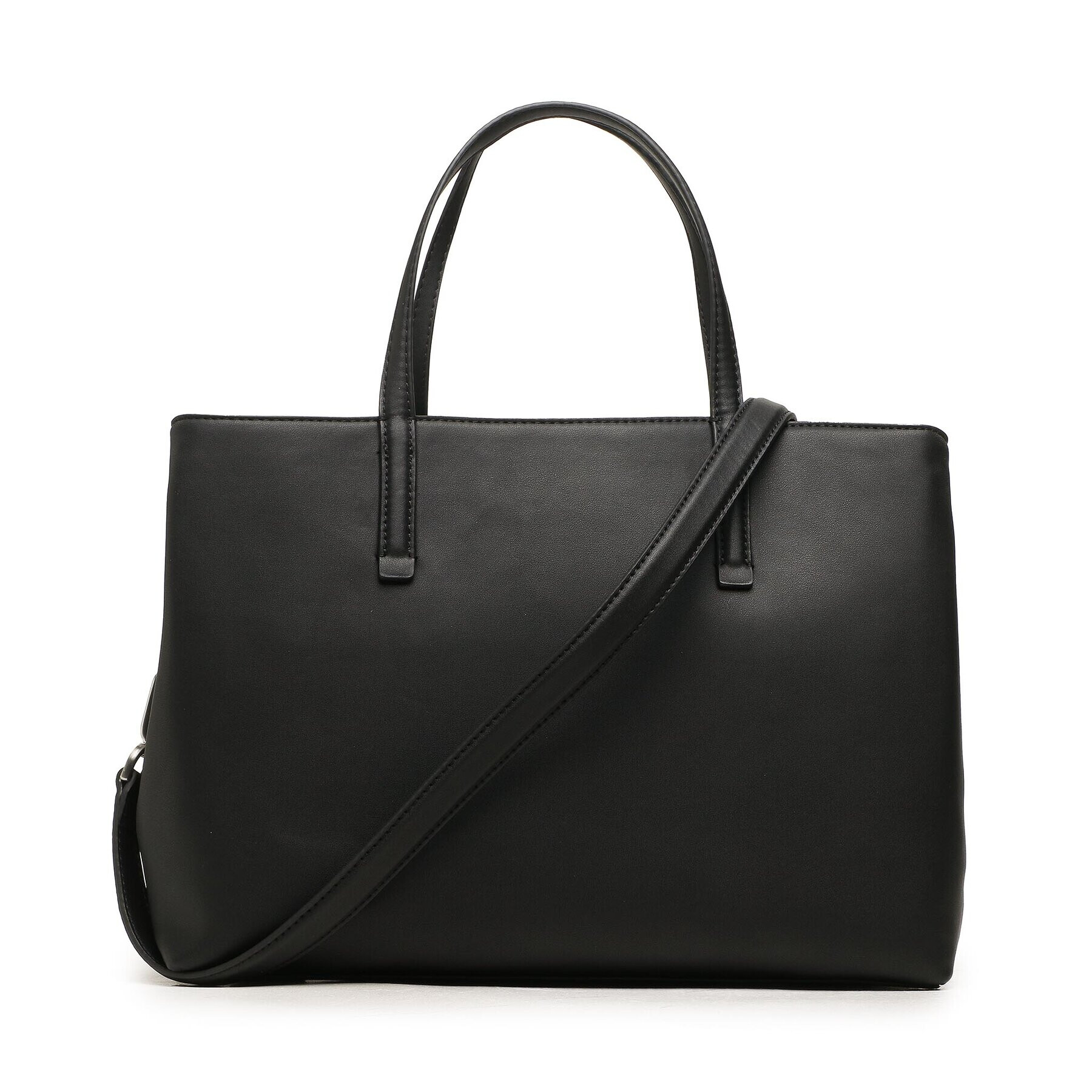 Calvin Klein Дамска чанта Ck Must Tote Md K60K610925 Черен - Pepit.bg