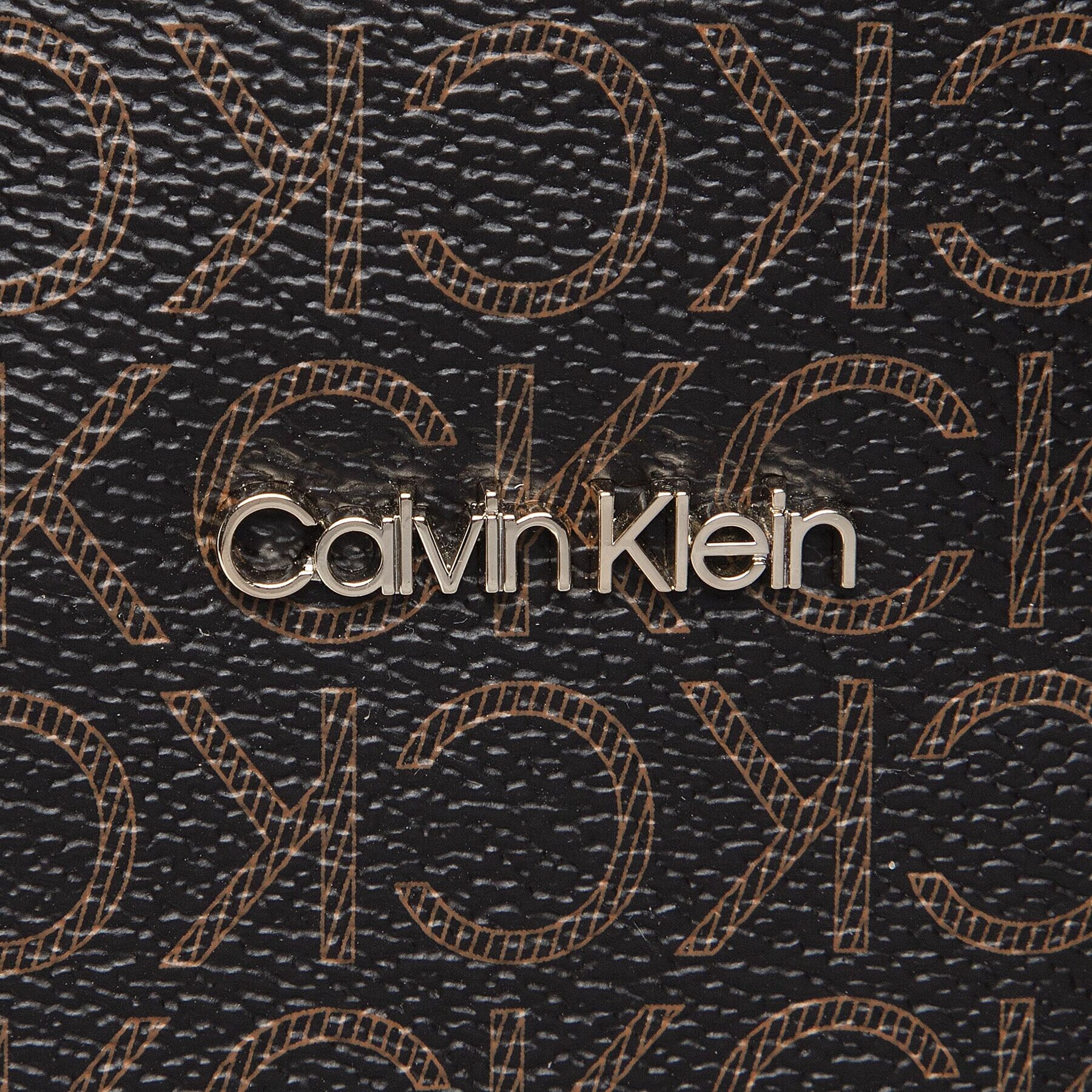 Calvin Klein Дамска чанта Ck Must Tote Mono K60K609886 Кафяв - Pepit.bg