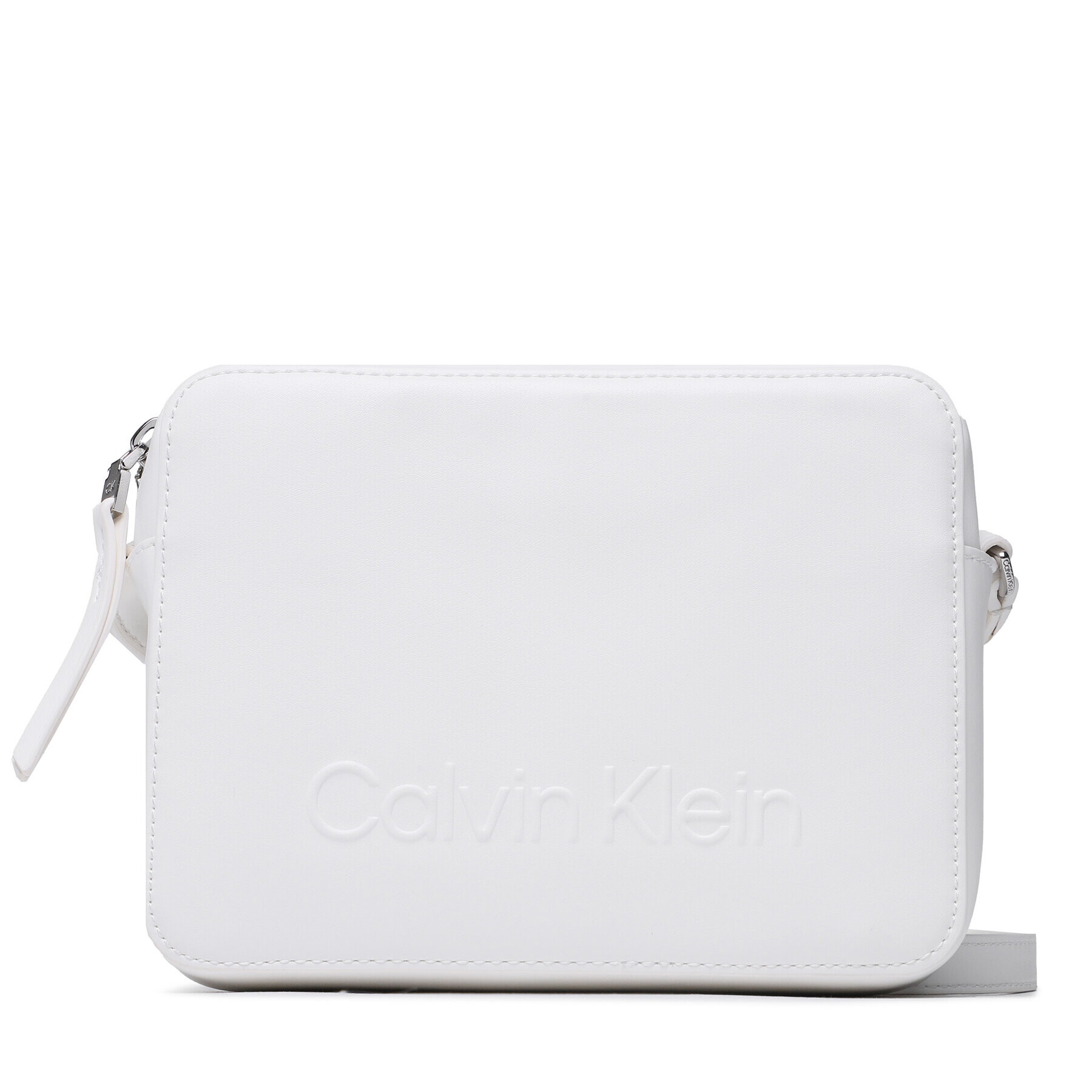 Calvin Klein Дамска чанта Ck Set Camera K60K610439 Бял - Pepit.bg