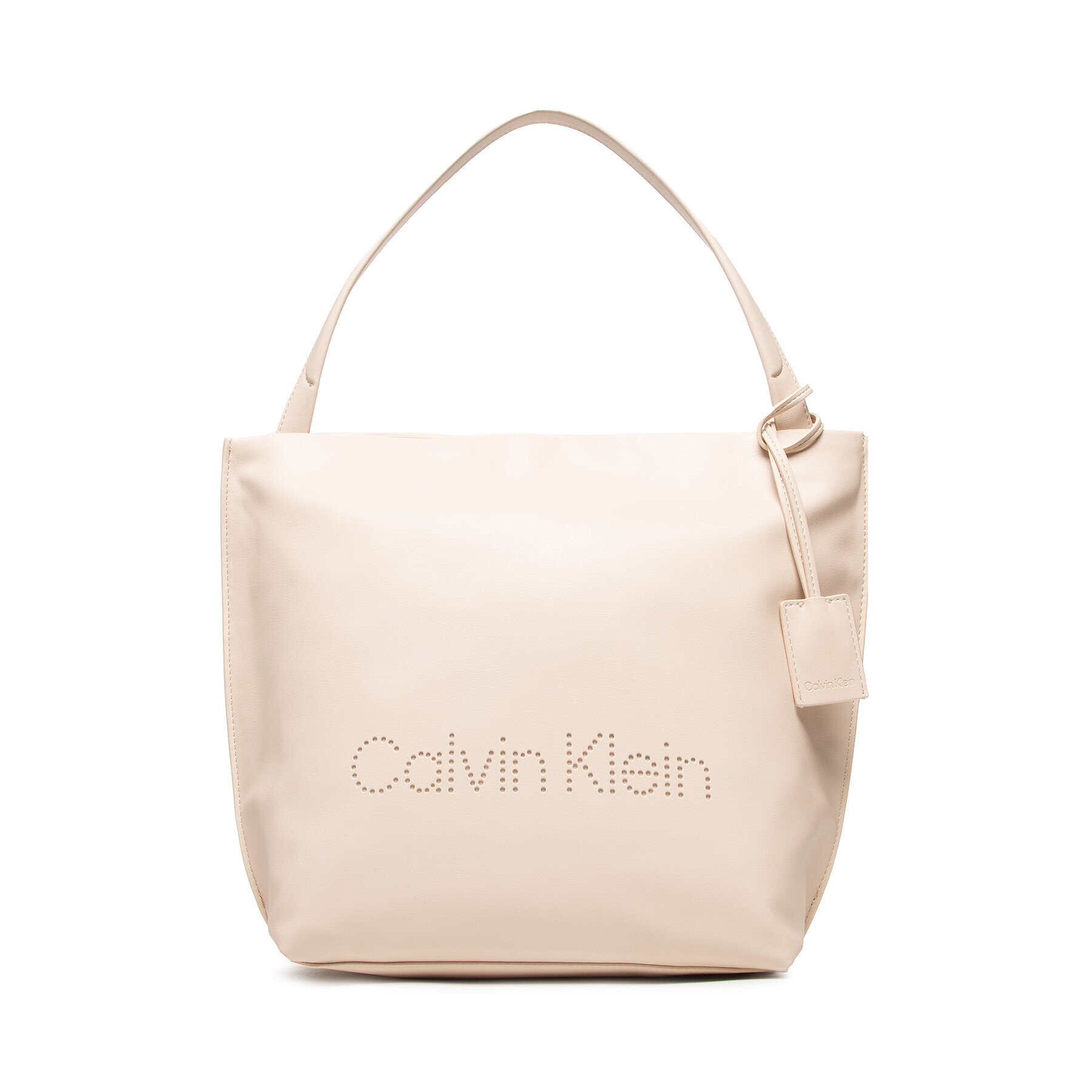 Calvin Klein Дамска чанта Ck Set Ns Shopper Sm K60K609118 Бежов - Pepit.bg