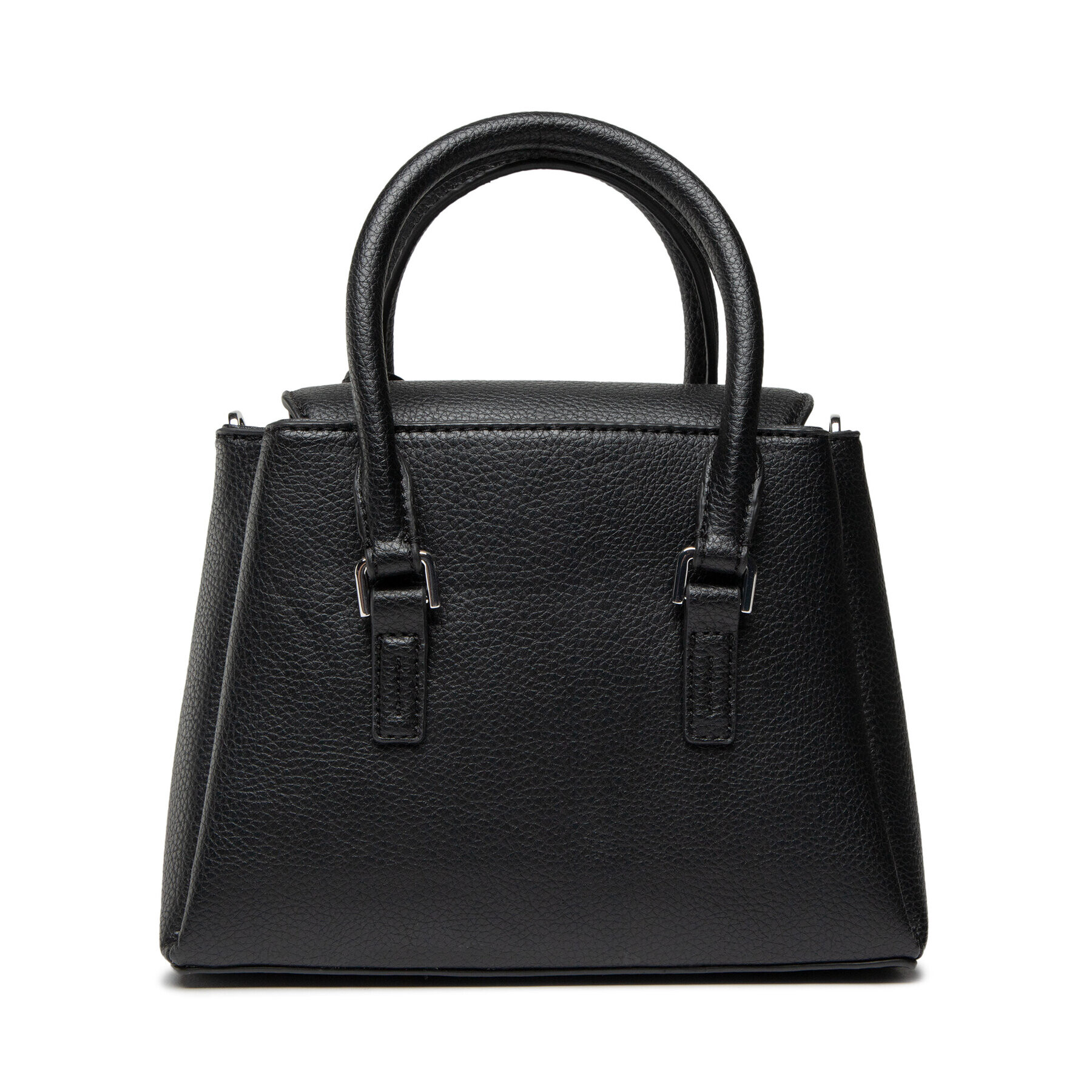 Calvin Klein Дамска чанта Dressed Mini Tote W Flap K60K609691 Черен - Pepit.bg