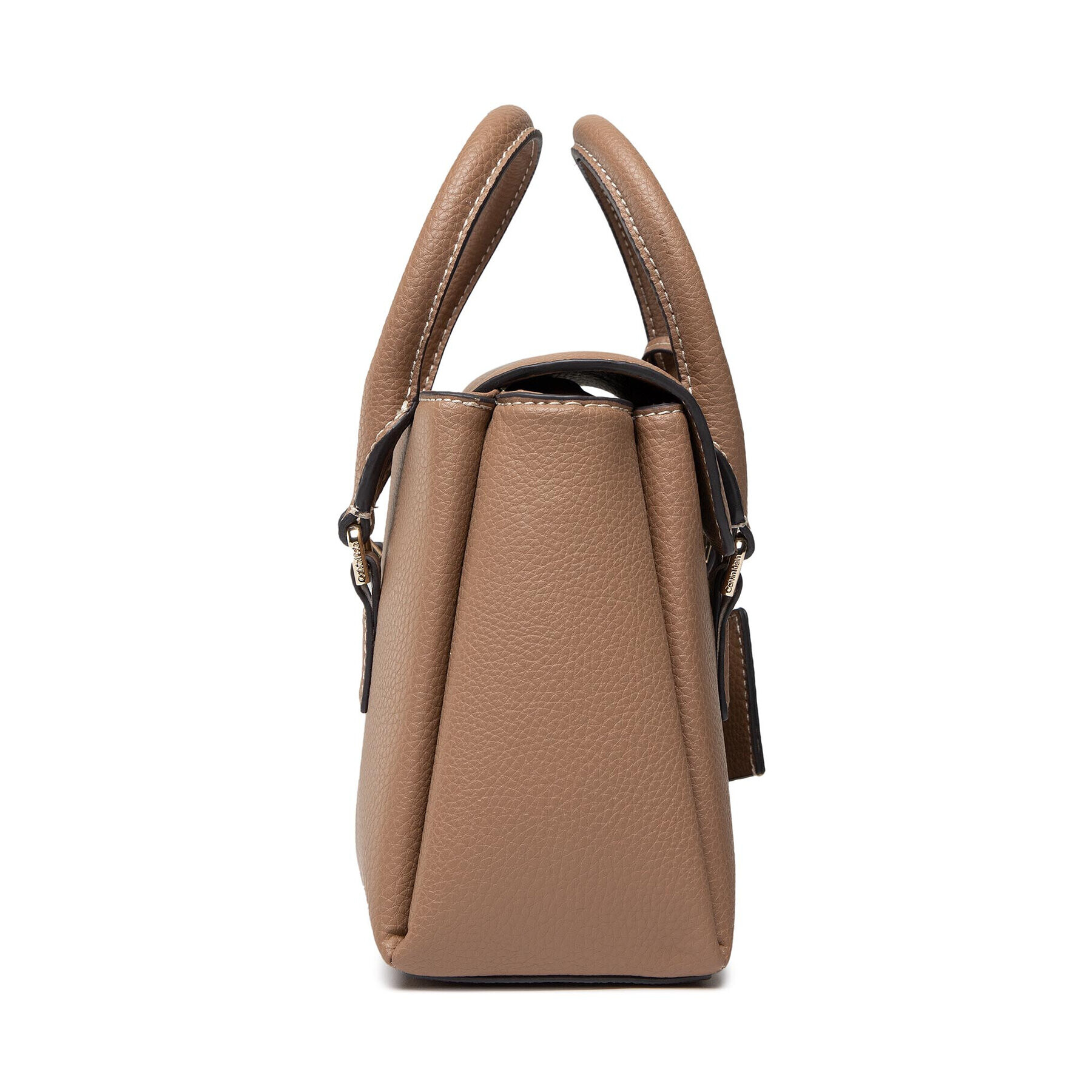 Calvin Klein Дамска чанта Dressed Mini Tote W Flap K60K609691 Кафяв - Pepit.bg