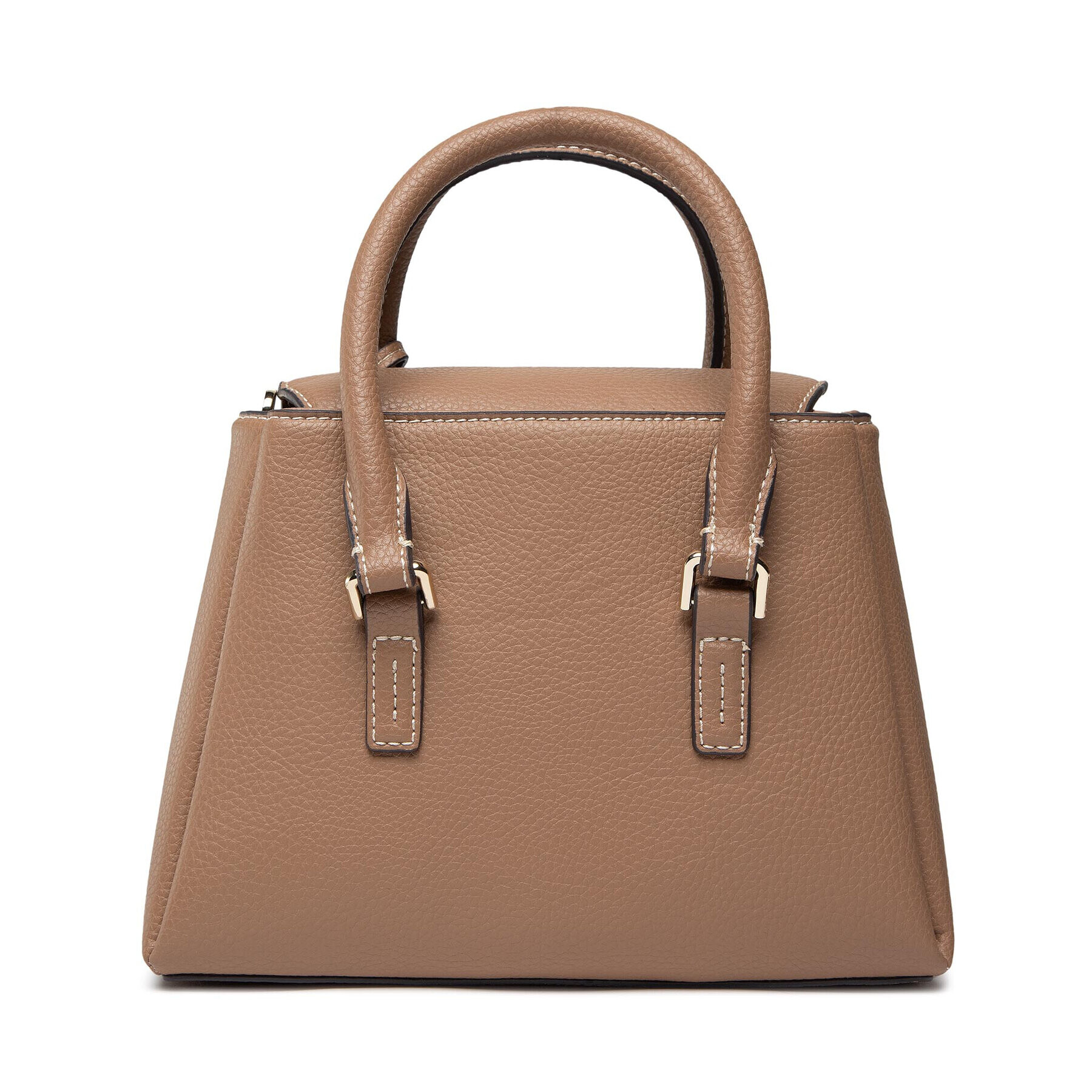 Calvin Klein Дамска чанта Dressed Mini Tote W Flap K60K609691 Кафяв - Pepit.bg