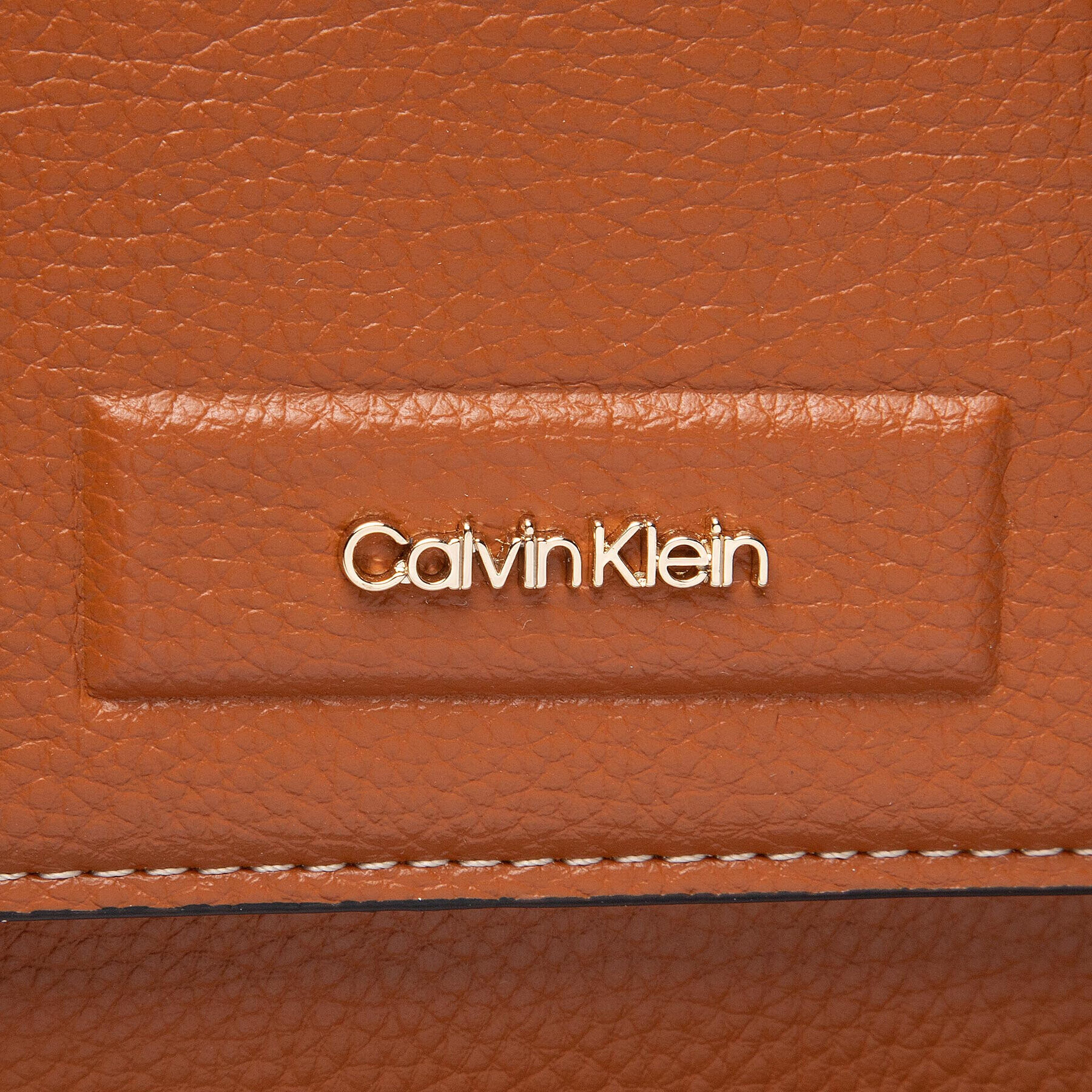 Calvin Klein Дамска чанта Dressed Top Handle Bag Md K60K609184 Кафяв - Pepit.bg