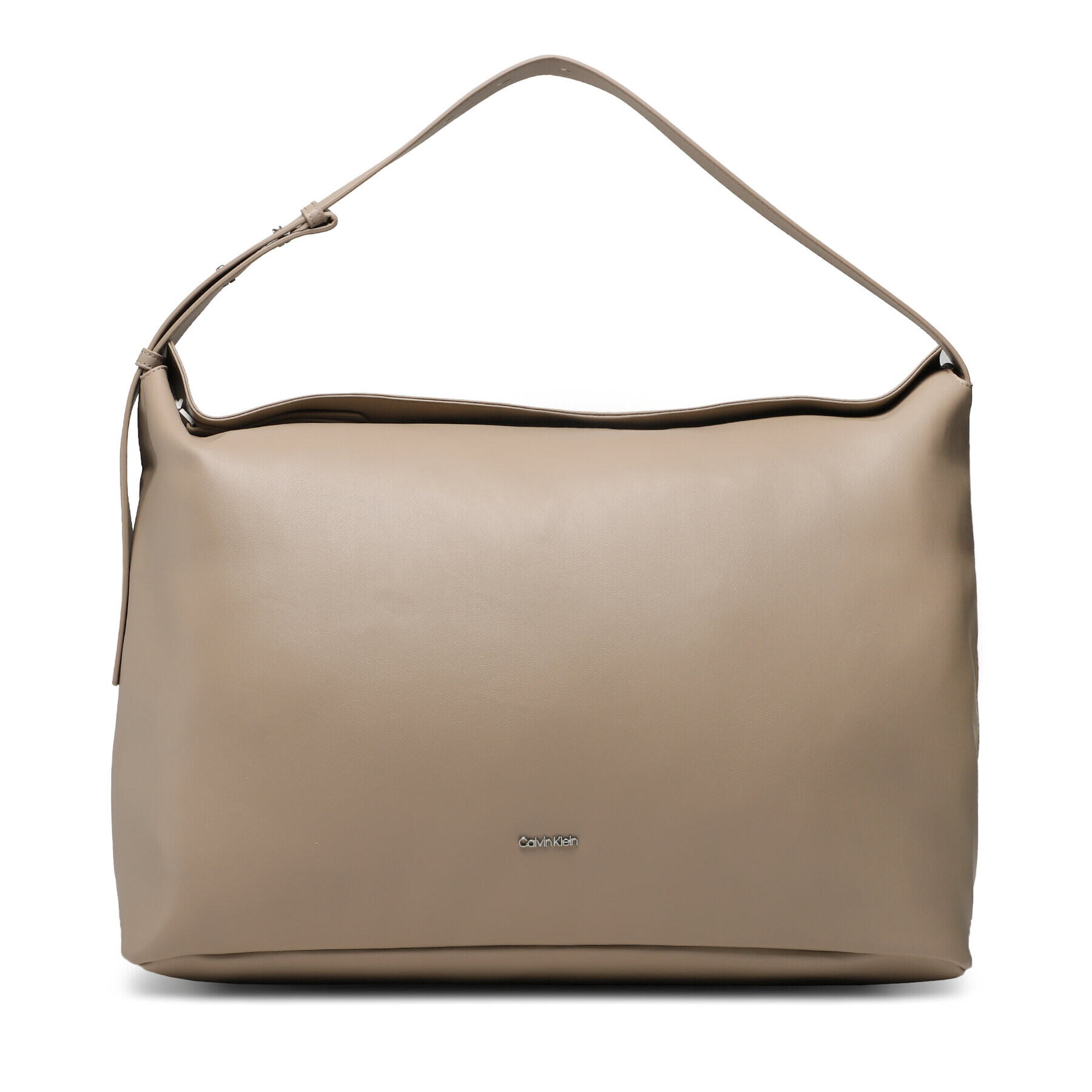 Calvin Klein Дамска чанта Elevated Soft Shoulder Bag Lg K60K610752 Кафяв - Pepit.bg