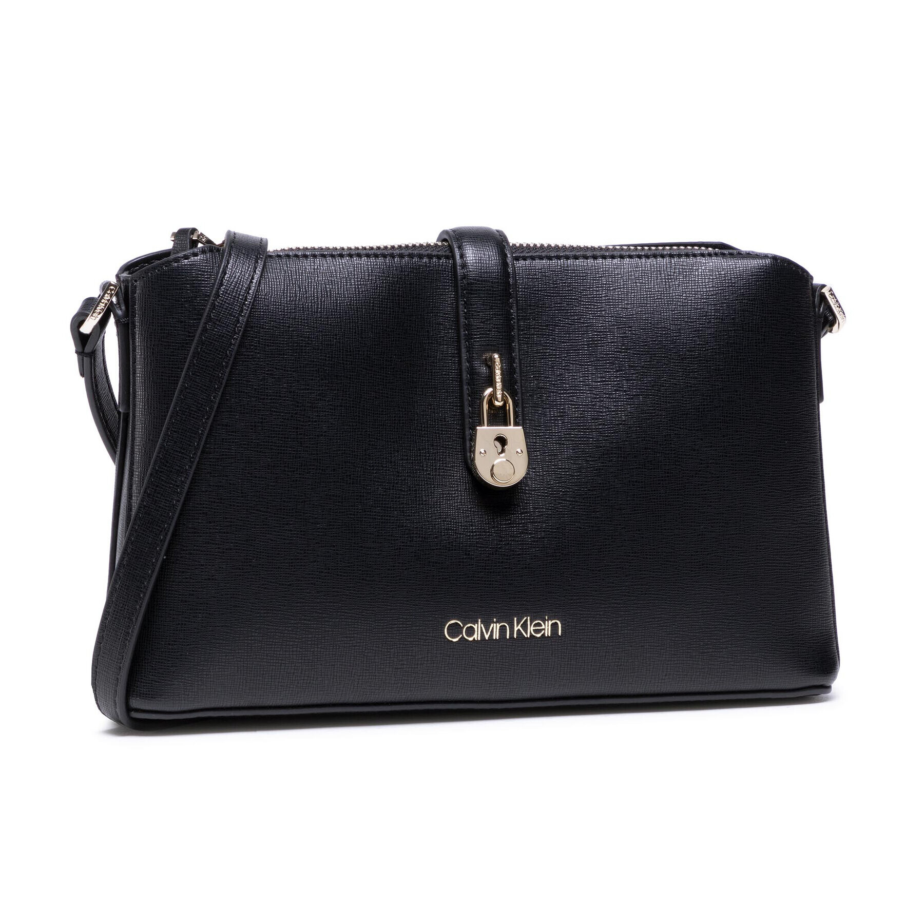 Calvin Klein Дамска чанта K60K608288 Черен - Pepit.bg
