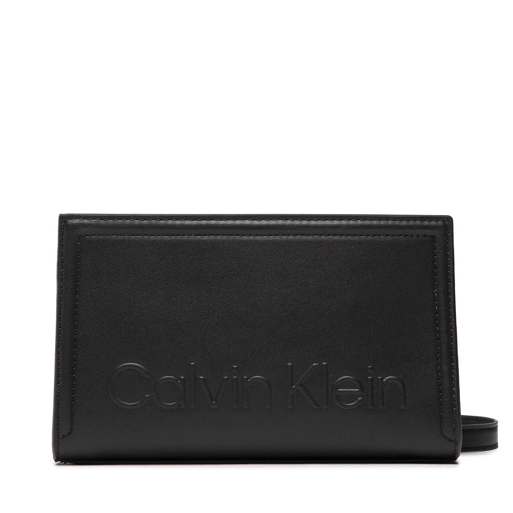 Calvin Klein Дамска чанта Minimal Hardware Crossbody K60K609846 Черен - Pepit.bg