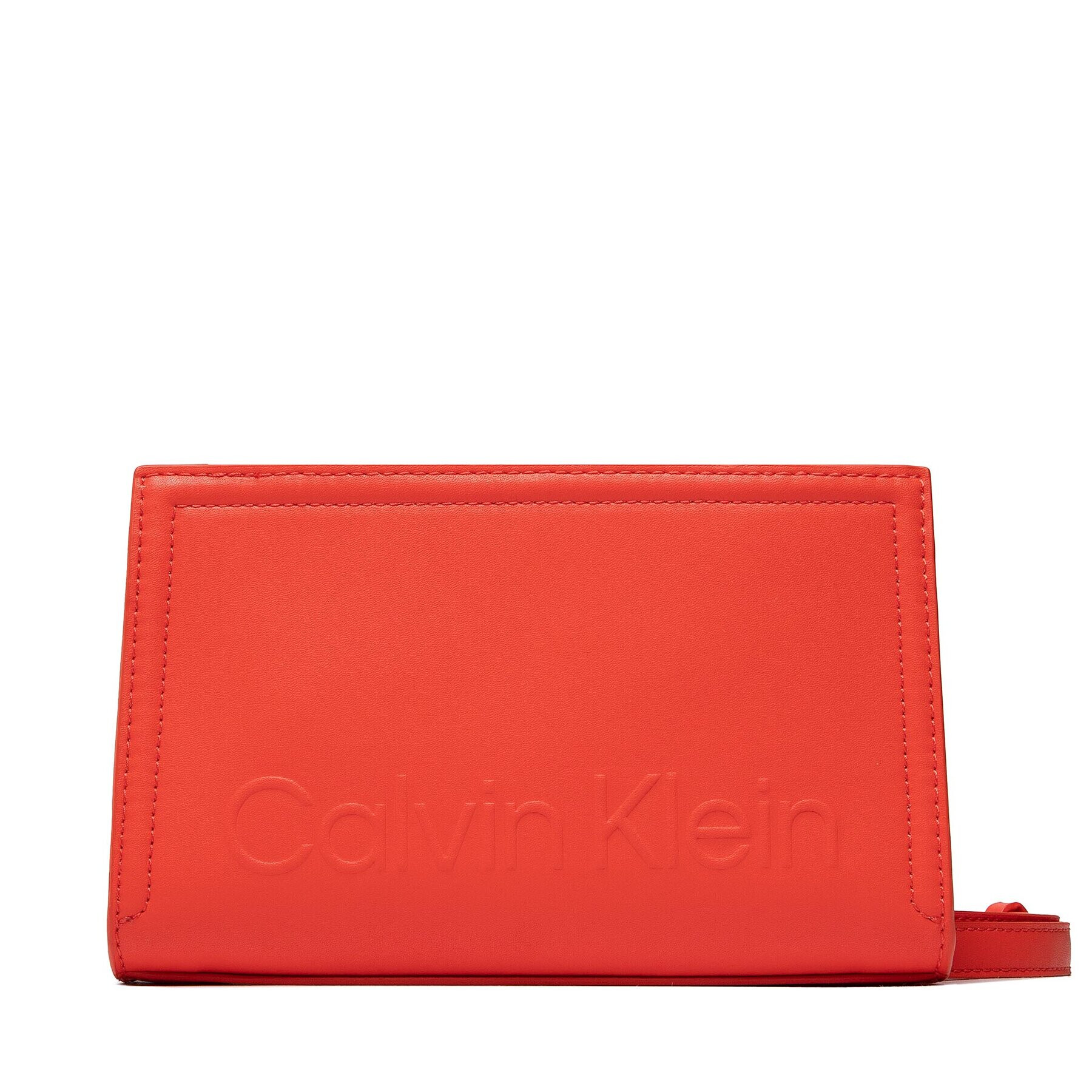 Calvin Klein Дамска чанта Minimal Hardware Crossbody K60K609846 Коралов - Pepit.bg