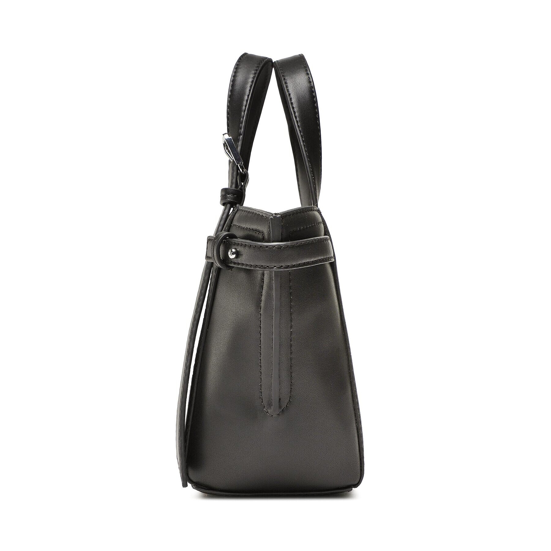 Calvin Klein Дамска чанта Minimal Hardware Mini Tote K60K609847 Черен - Pepit.bg