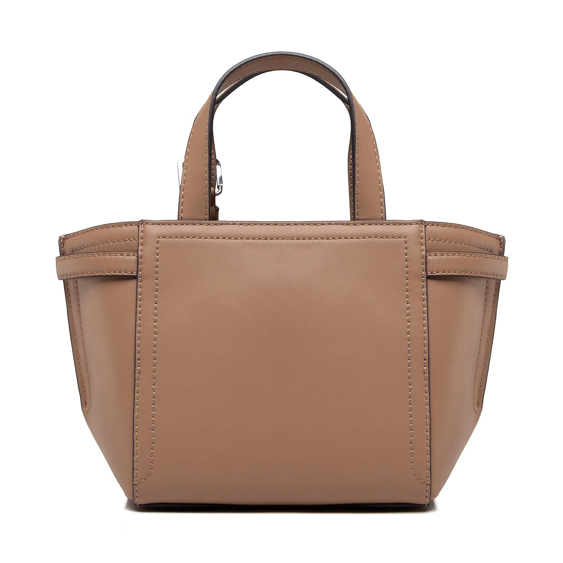 Calvin Klein Дамска чанта Minimal Hardware Mini Tote K60K609847 Кафяв - Pepit.bg