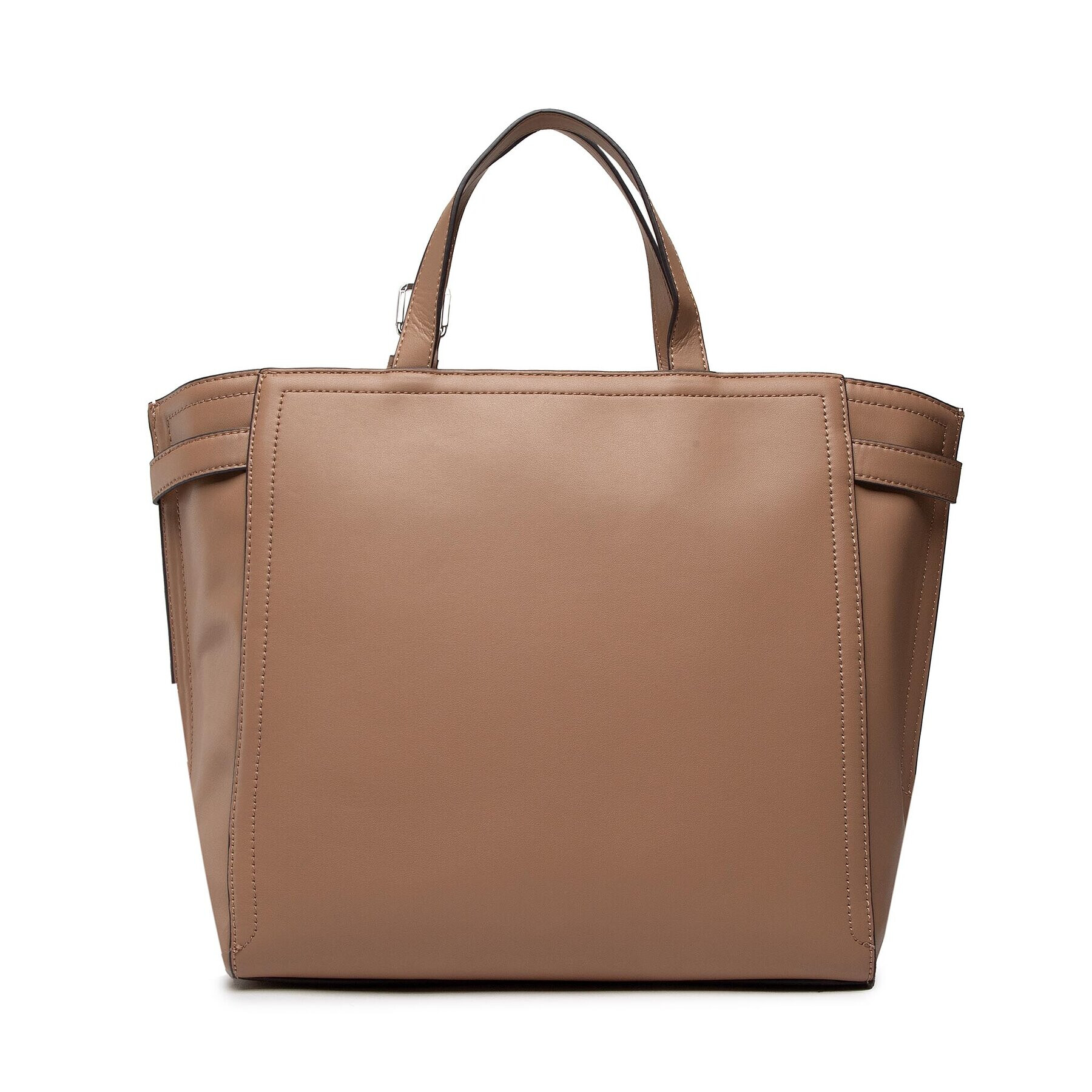 Calvin Klein Дамска чанта Minimal Hardware Tote K60K609849 Кафяв - Pepit.bg