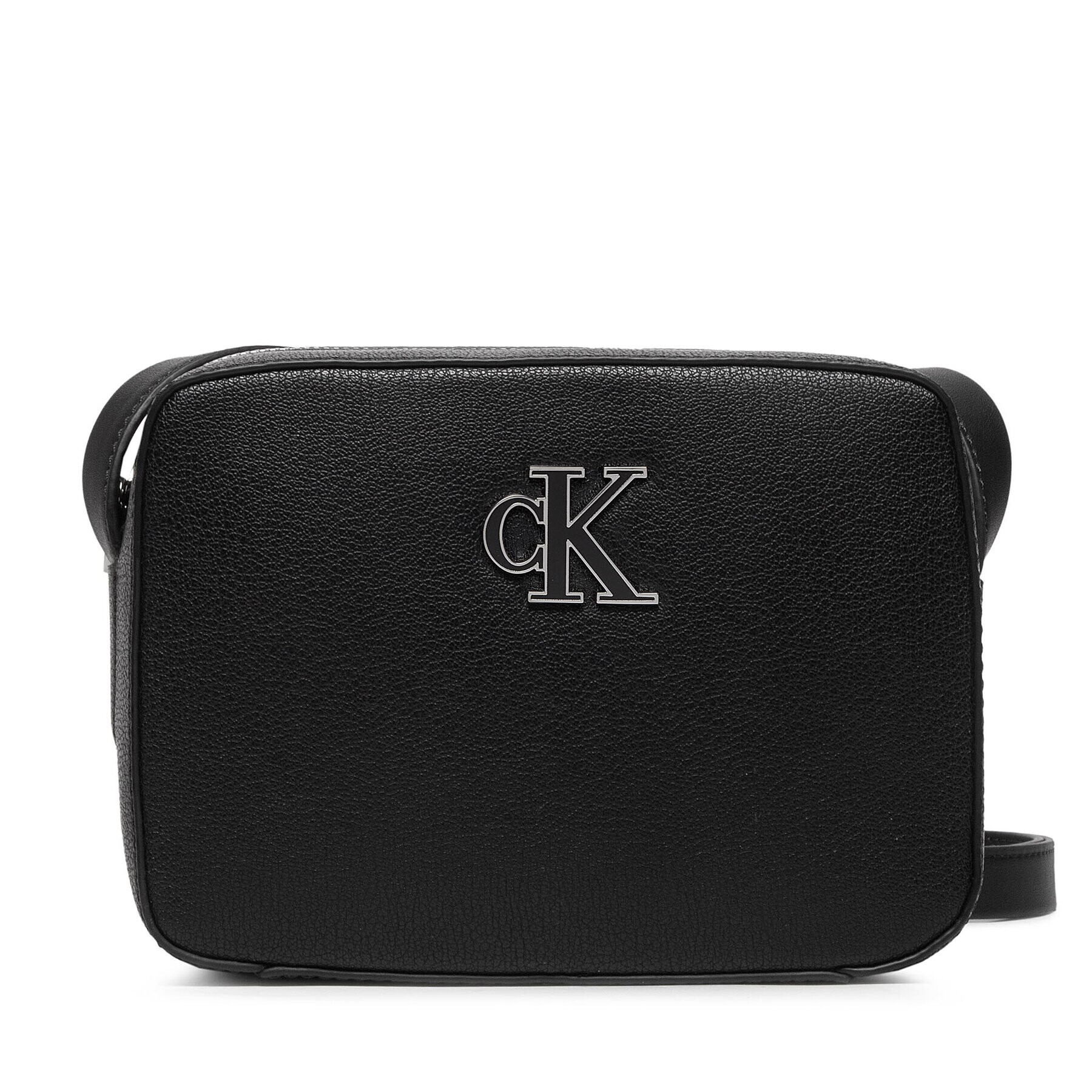 Calvin Klein Дамска чанта Minimal Monogram Camera Bag K60K609290 Черен - Pepit.bg