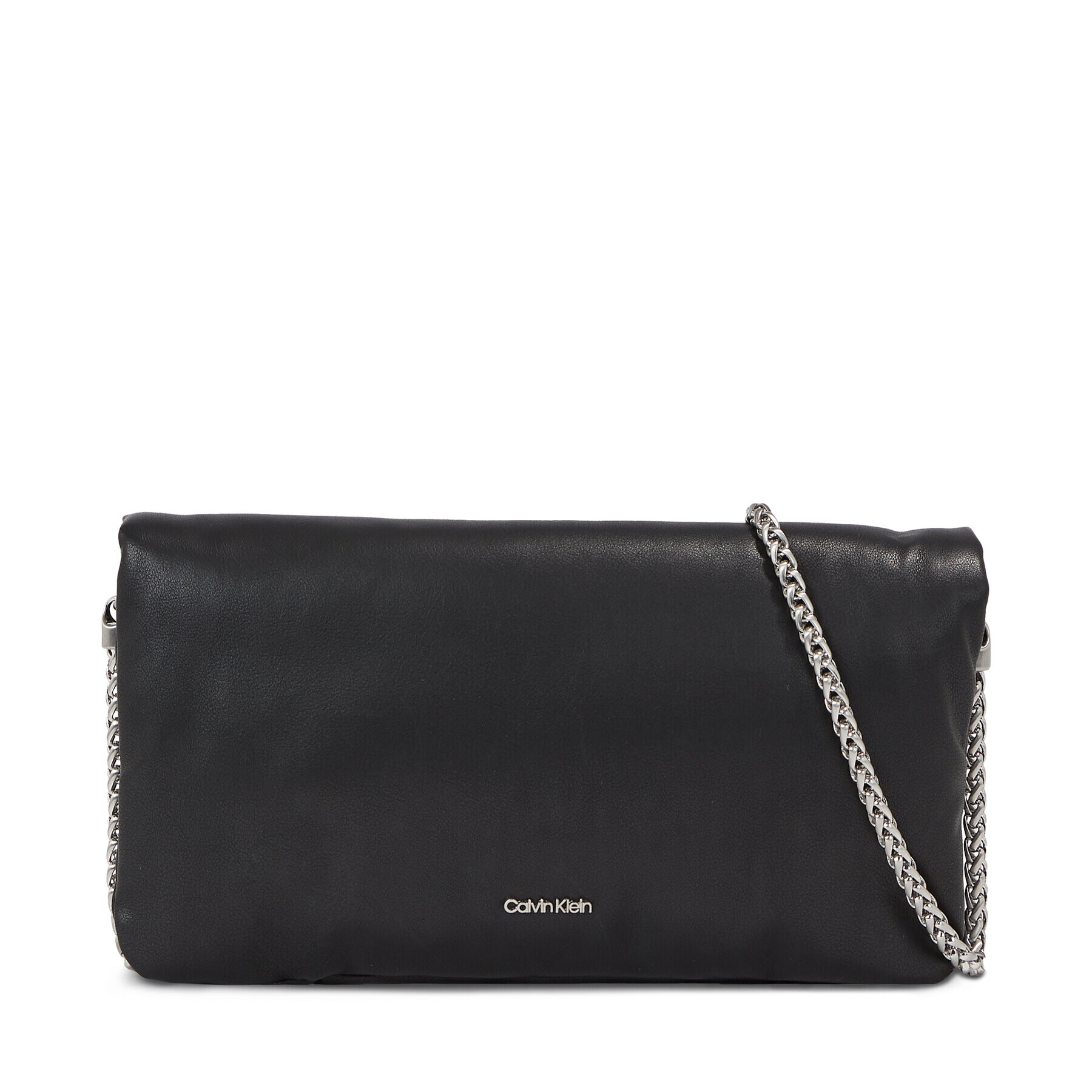 Calvin Klein Дамска чанта Puffed Crossbody Sm K60K611070 Черен - Pepit.bg