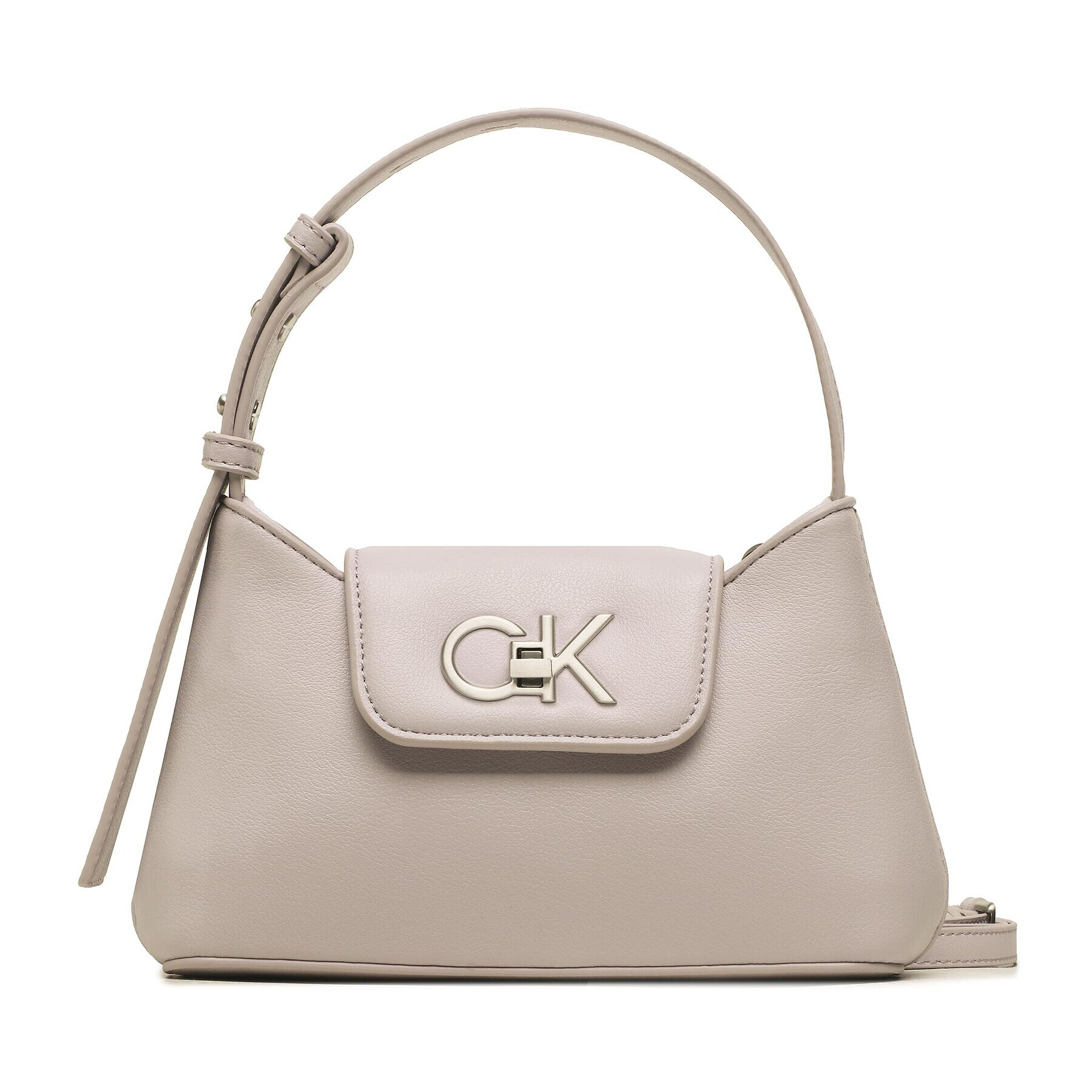 Calvin Klein Дамска чанта Re-Lock Crossbody W/Flap Sm K60K610770 Виолетов - Pepit.bg