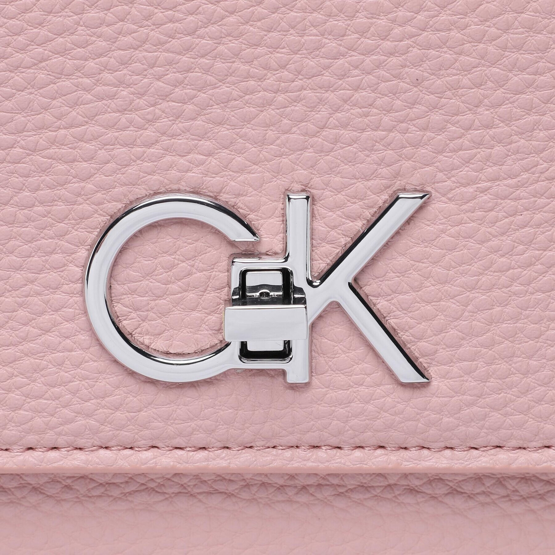 Calvin Klein Дамска чанта Re-Lock Ew Conv Xbody Pbl K60K609395 Розов - Pepit.bg