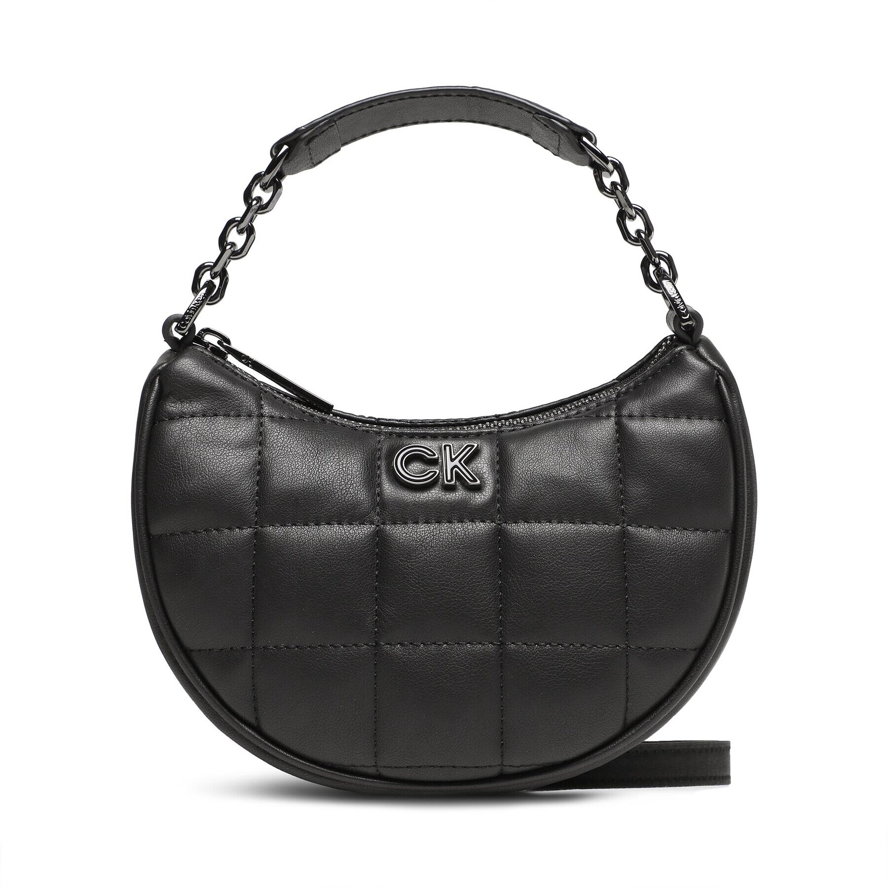 Calvin Klein Дамска чанта Re-Lock Quil Cress Mini Bag K60K610442 Черен - Pepit.bg