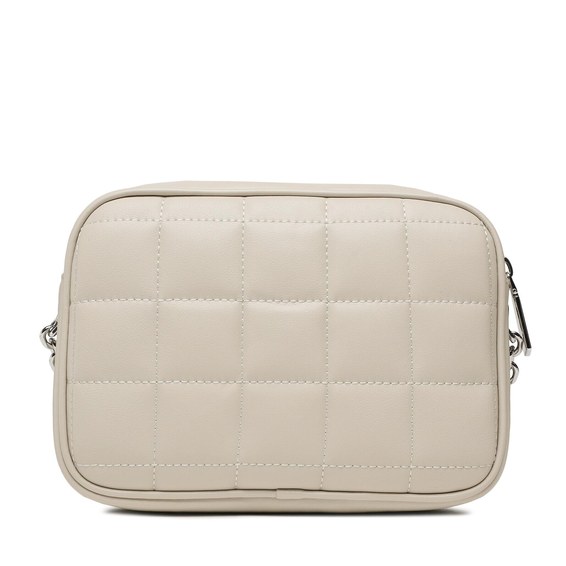 Calvin Klein Дамска чанта Re-Lock Quilt Camera Bag K60K610445 Бежов - Pepit.bg