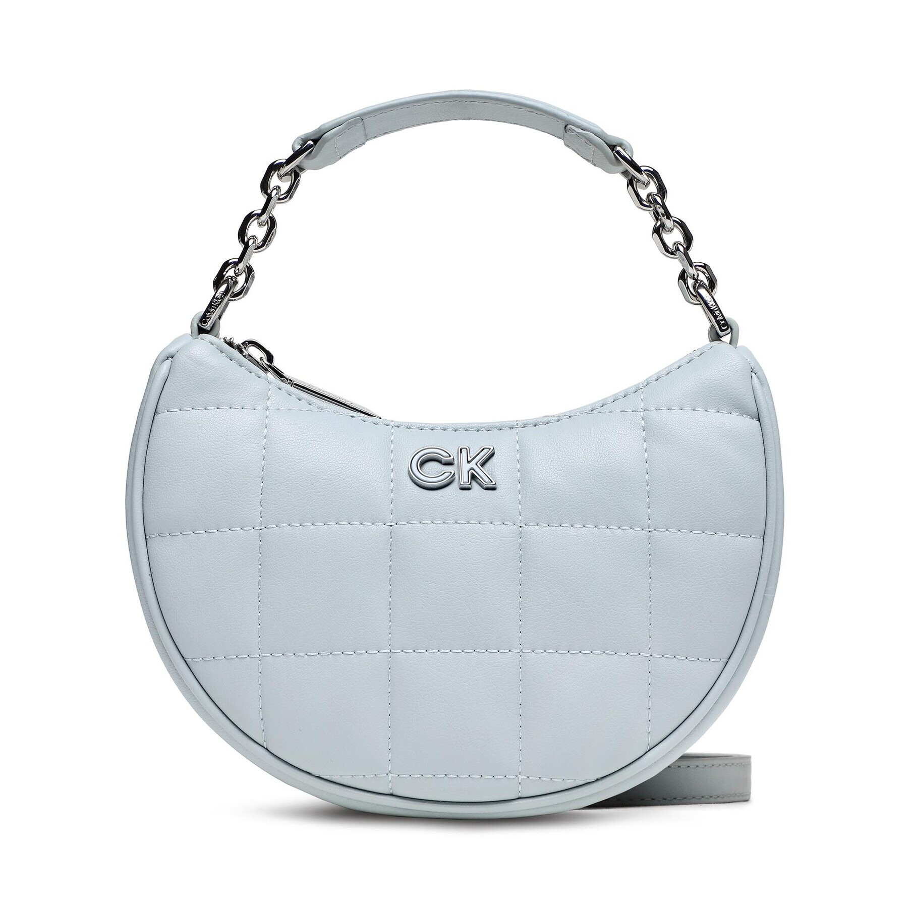 Calvin Klein Дамска чанта Re-Lock Quilt Cres Mini Bag K60K610442 Син - Pepit.bg