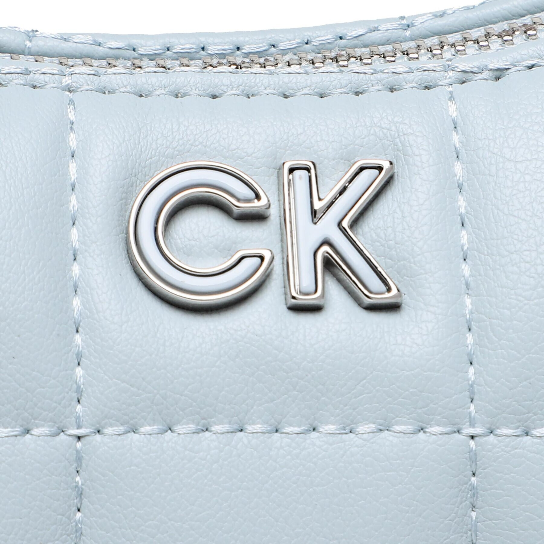 Calvin Klein Дамска чанта Re-Lock Quilt Cres Mini Bag K60K610442 Син - Pepit.bg