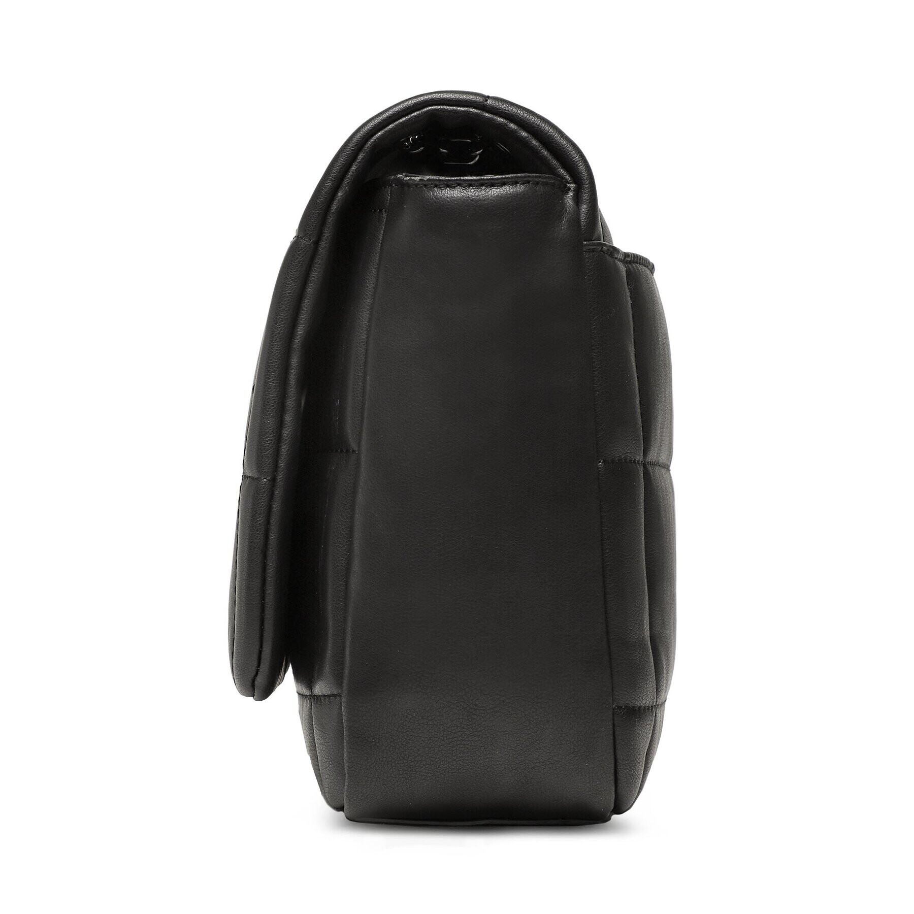 Calvin Klein Дамска чанта Re-Lock Quilt Shoulder Bag K60K610454 Черен - Pepit.bg