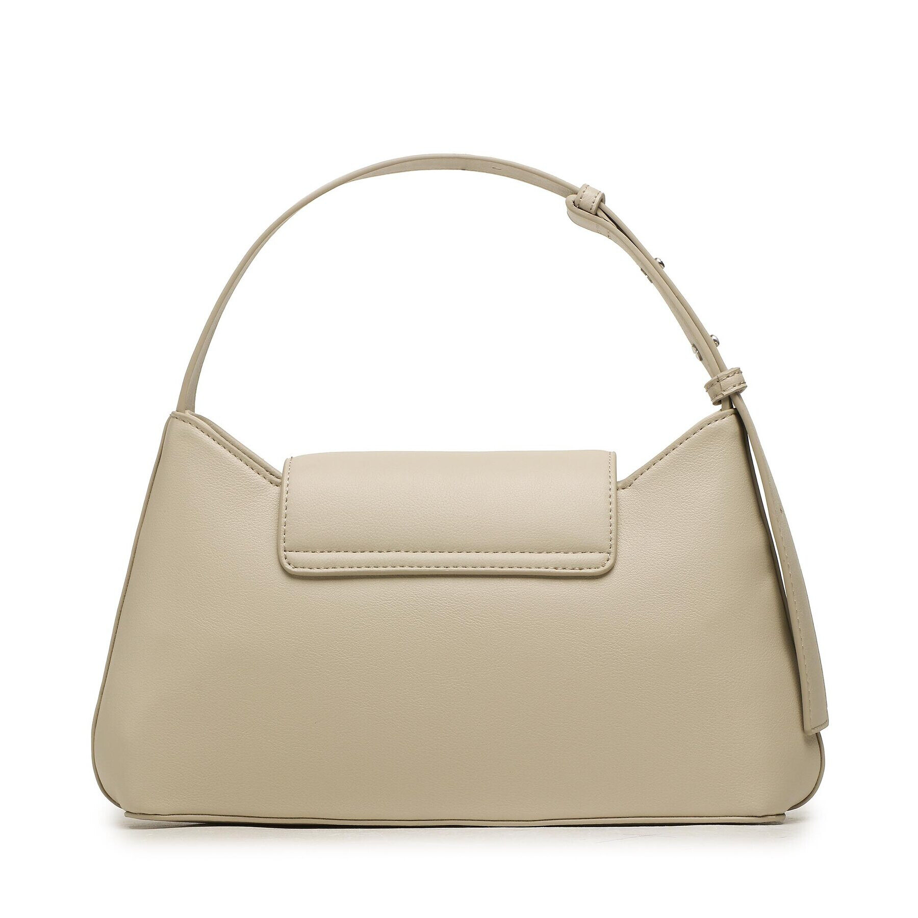 Calvin Klein Дамска чанта Re-Lock Shoulder Bag Md K60K610769 Бежов - Pepit.bg