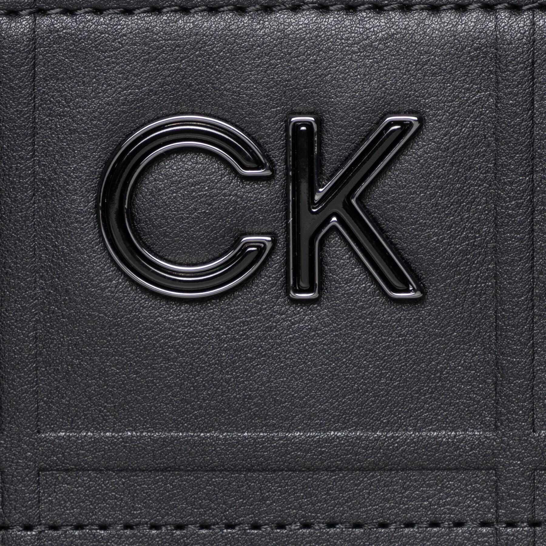 Calvin Klein Дамска чанта Re-Lock Tote Quilt K60K609689 Черен - Pepit.bg