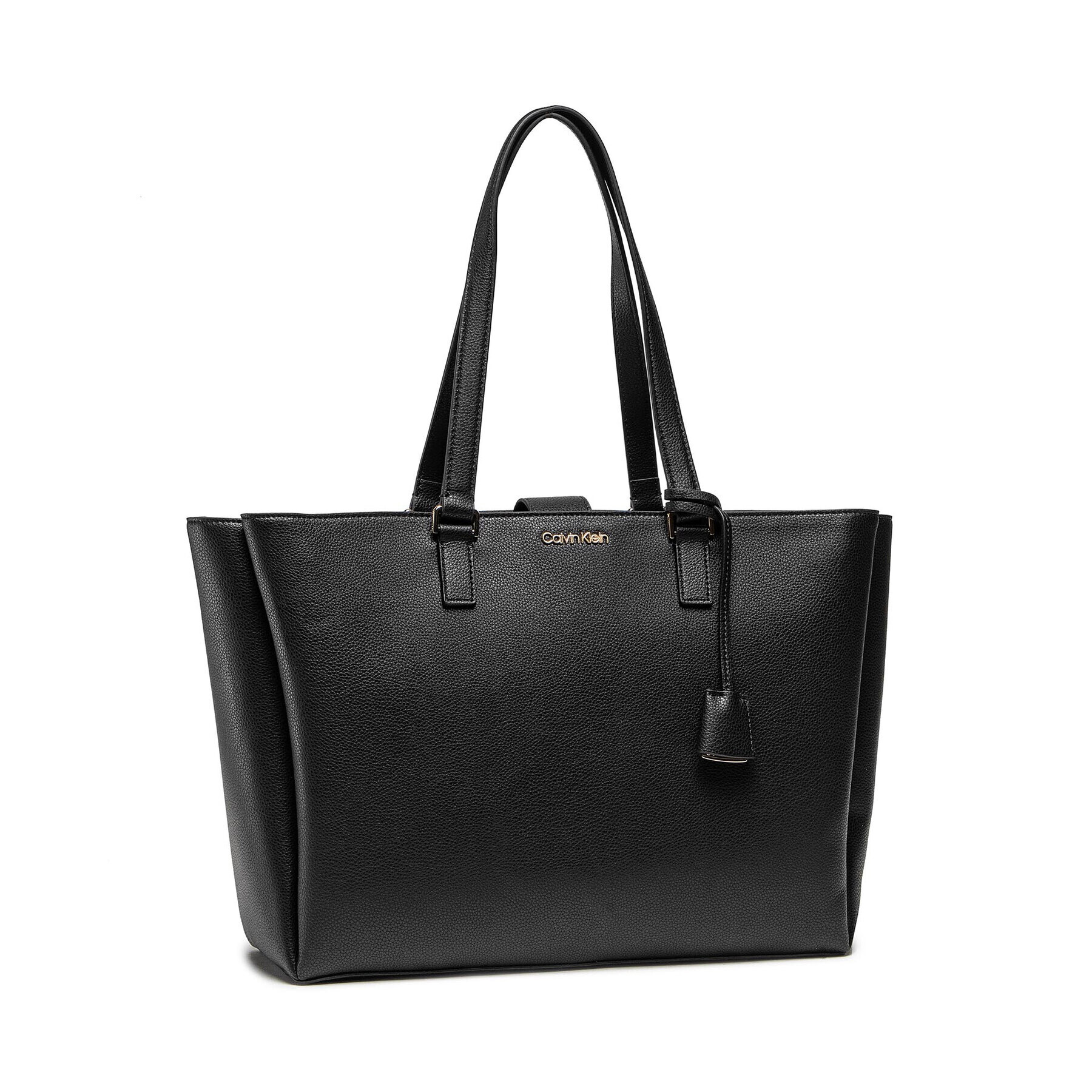 Calvin Klein Дамска чанта Shopper Md W/Laptop Comp K60K608242 Черен - Pepit.bg