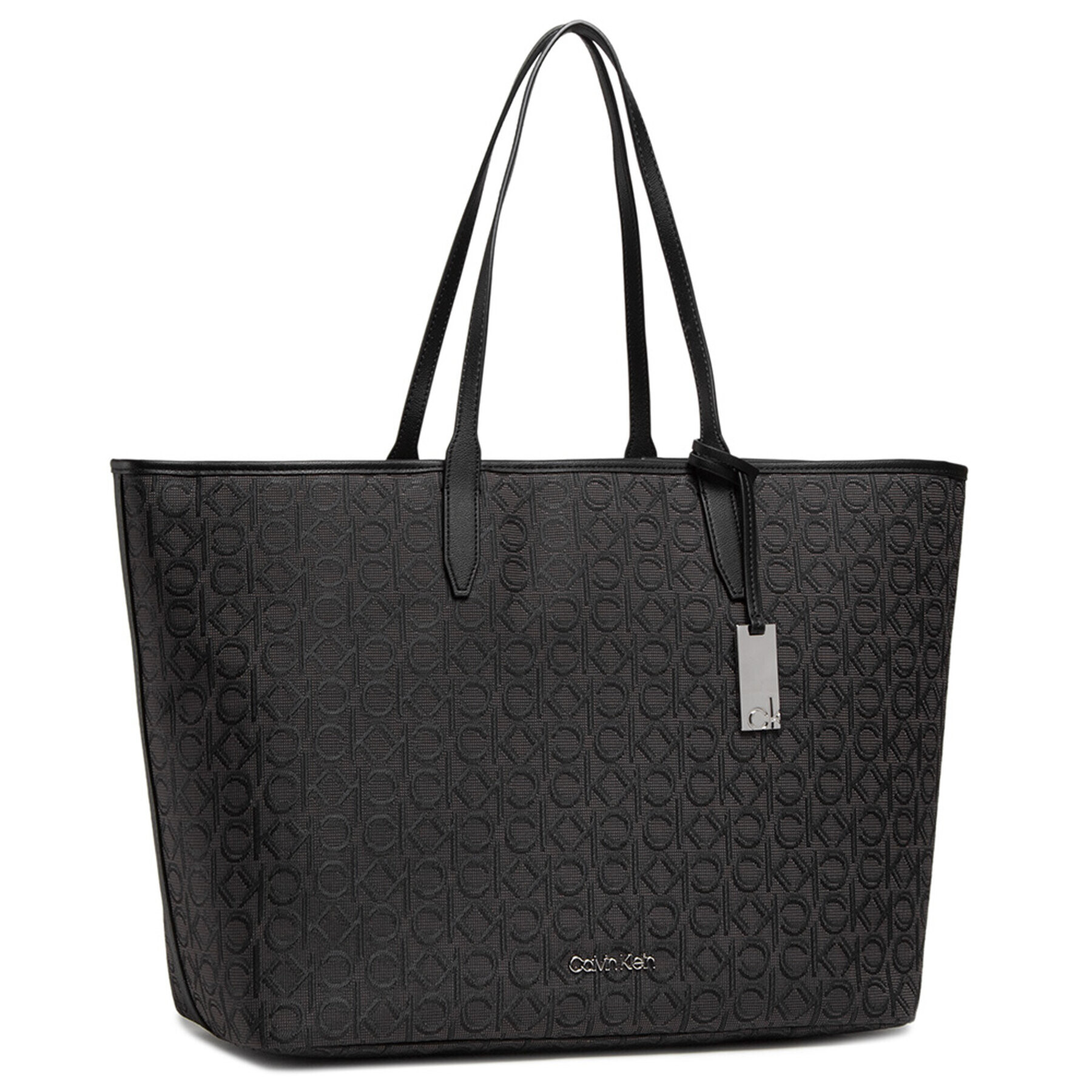 Calvin Klein Дамска чанта Shopper W/Laptop Pouch K60K608077 Черен - Pepit.bg