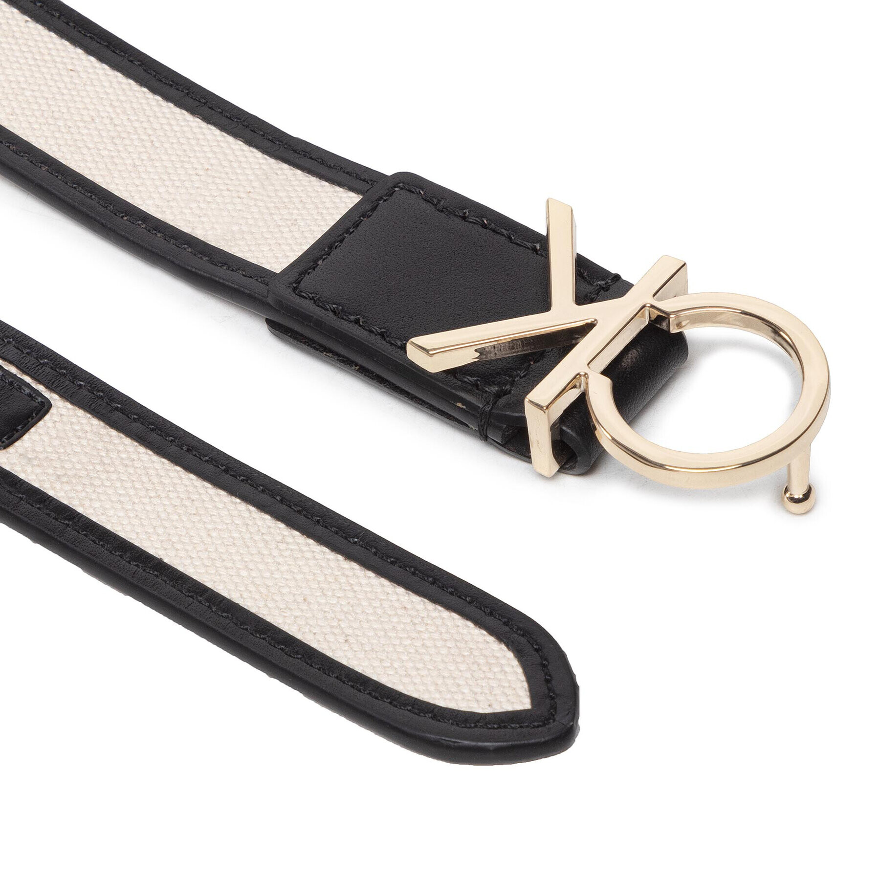 Calvin Klein Дамски колан Calvin Resort Ck Logo 3cm Belt K60K609175 Бежов - Pepit.bg