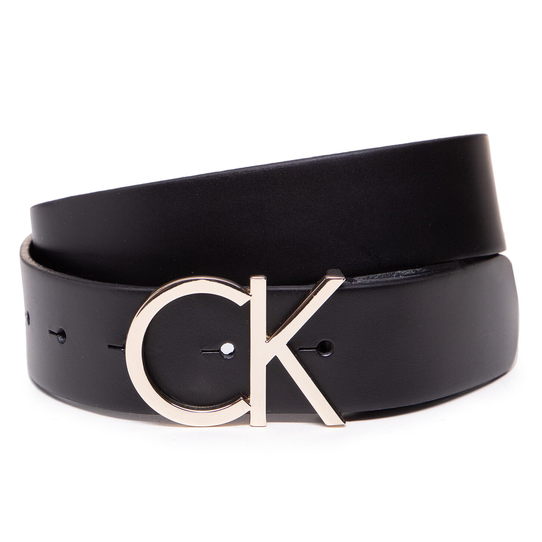 Calvin Klein Дамски колан Ck Adj.Logo Belt 3.5Cm K60K602141 Черен - Pepit.bg