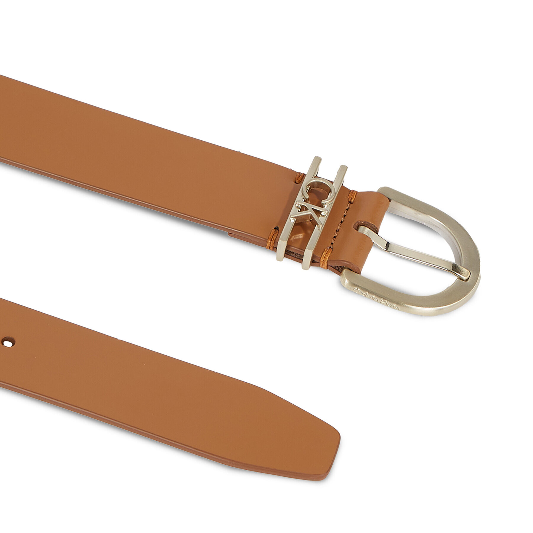 Calvin Klein Дамски колан Ck Must Ck Loop Belt K60K610387 Кафяв - Pepit.bg