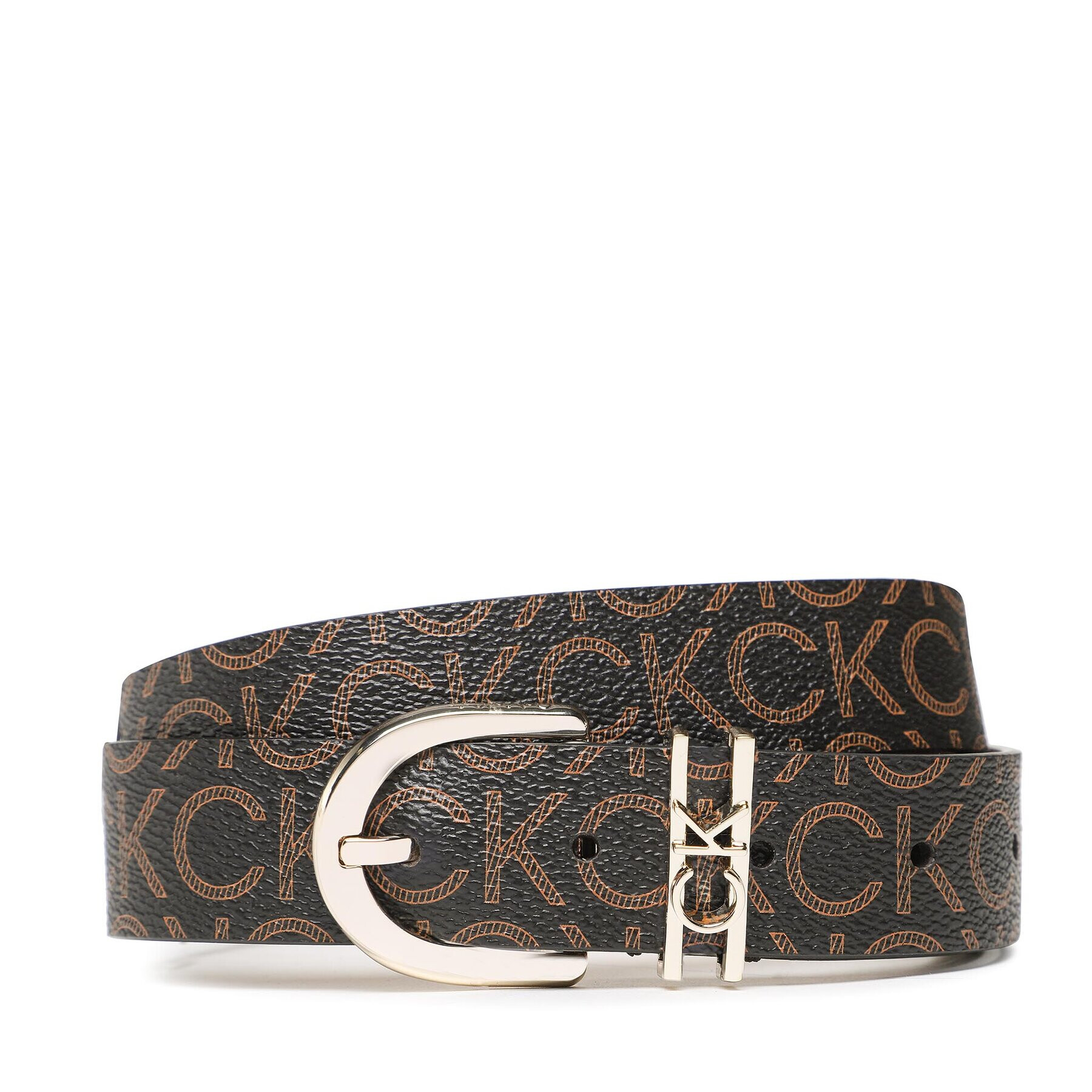 Calvin Klein Дамски колан Ck Must Ck Loop Belt K60K610651 Черен - Pepit.bg