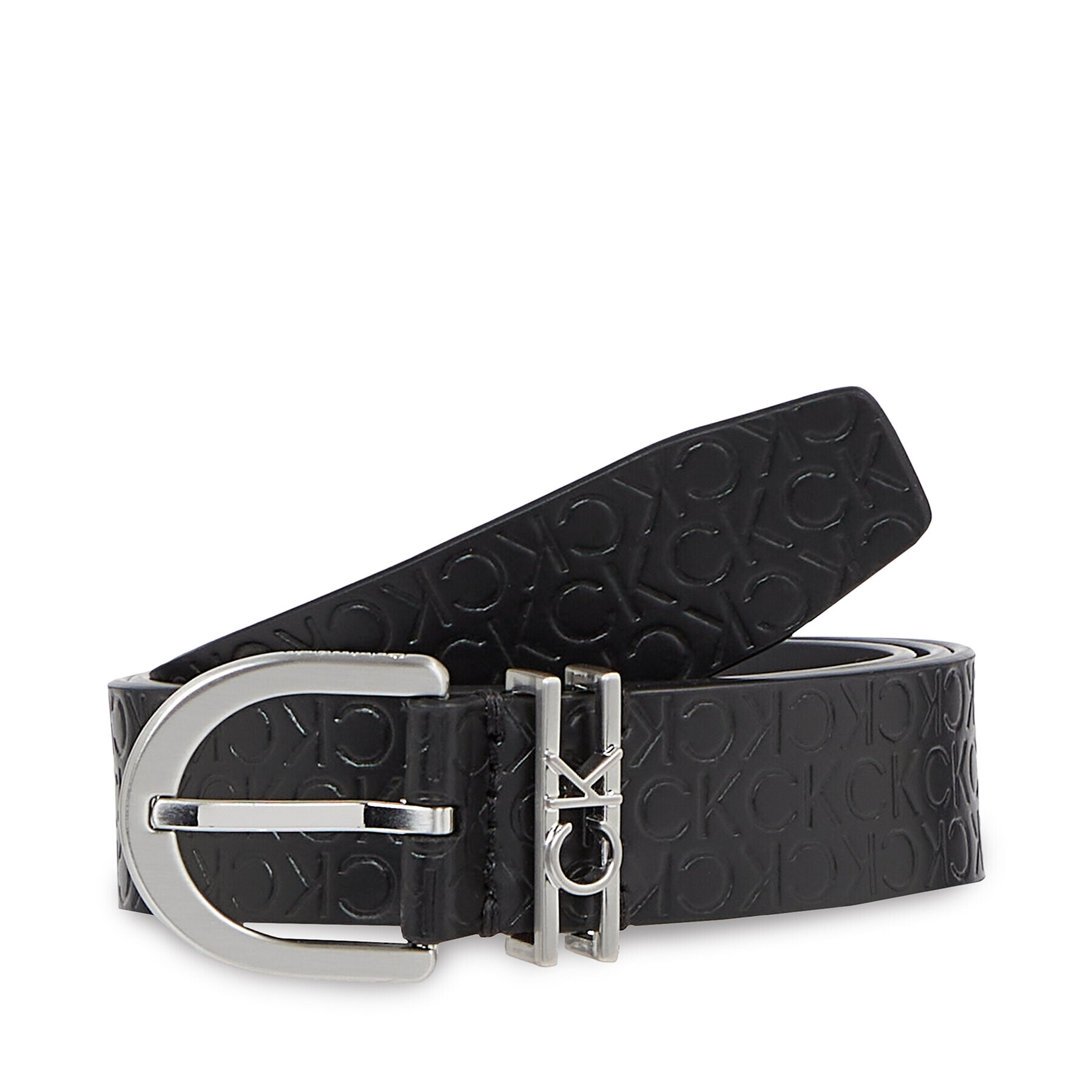 Calvin Klein Дамски колан Ck Must Ck Loop Belt K60K611297 Черен - Pepit.bg