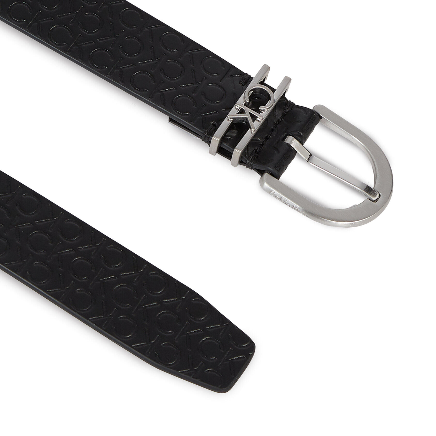 Calvin Klein Дамски колан Ck Must Ck Loop Belt K60K611297 Черен - Pepit.bg