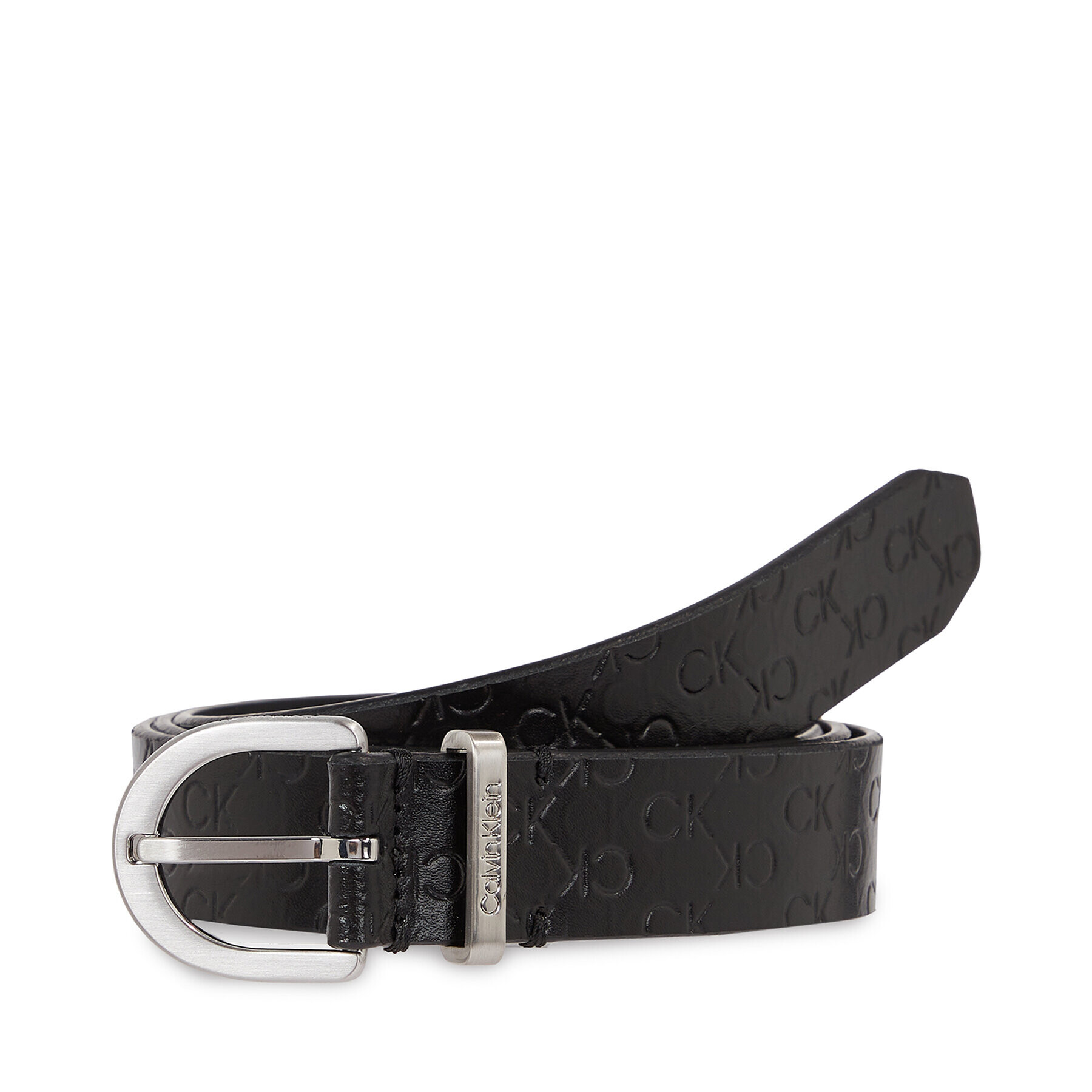 Calvin Klein Дамски колан Ck Must Loop Rnd Belt K60K611295 Черен - Pepit.bg