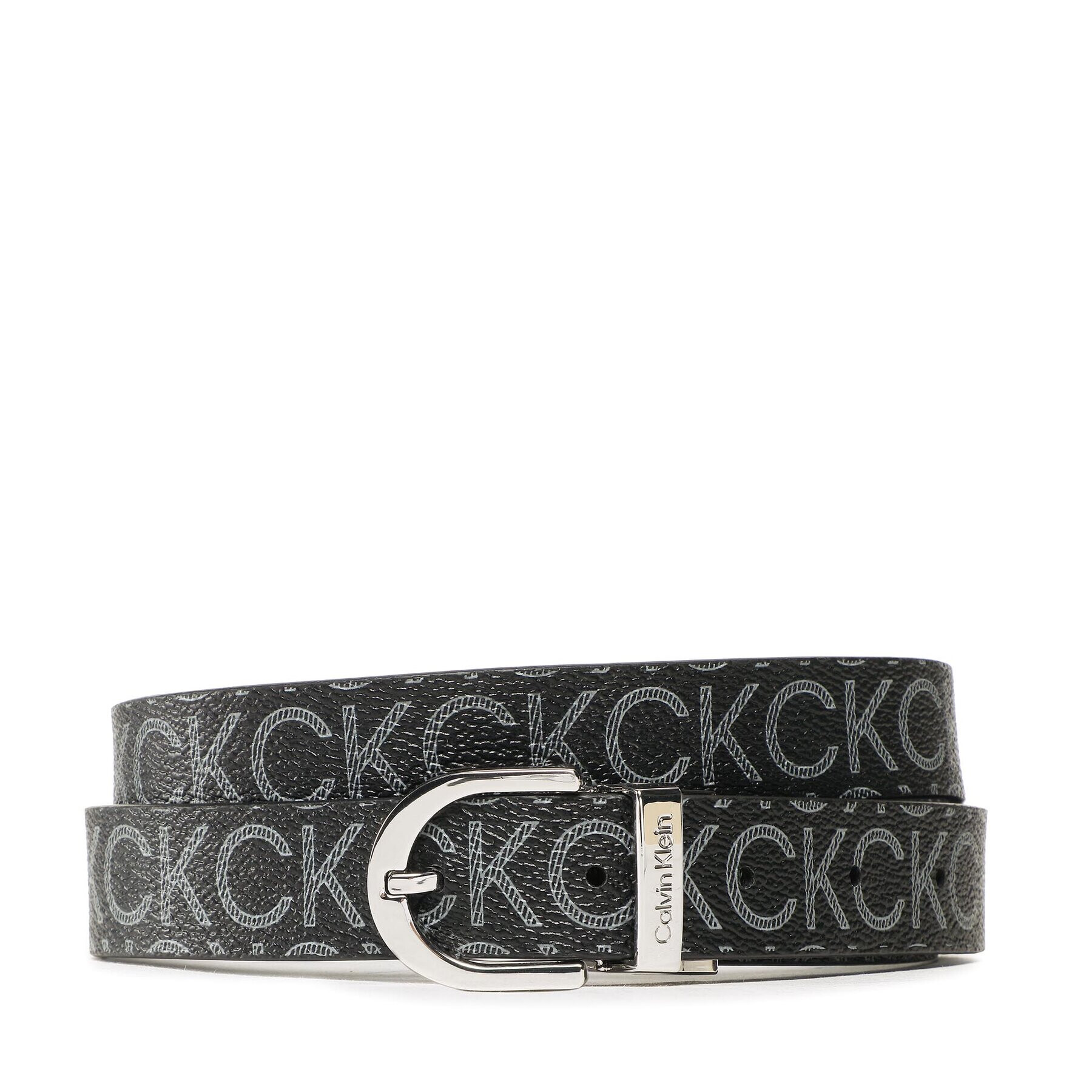 Calvin Klein Дамски колан Ck Must Rd Buckle Rev 2.5 Belt K60K609981 Черен - Pepit.bg